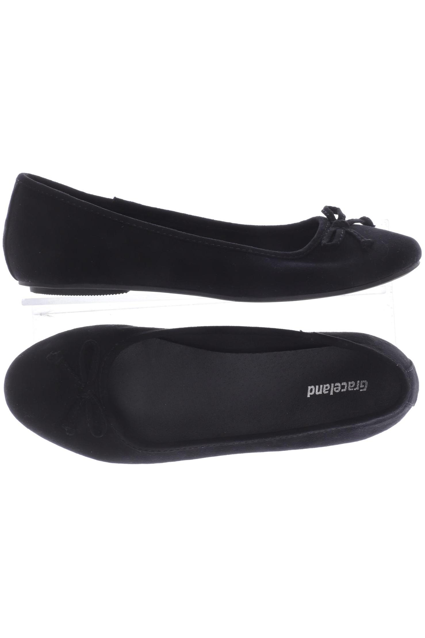 

Graceland Damen Ballerinas, schwarz, Gr. 34