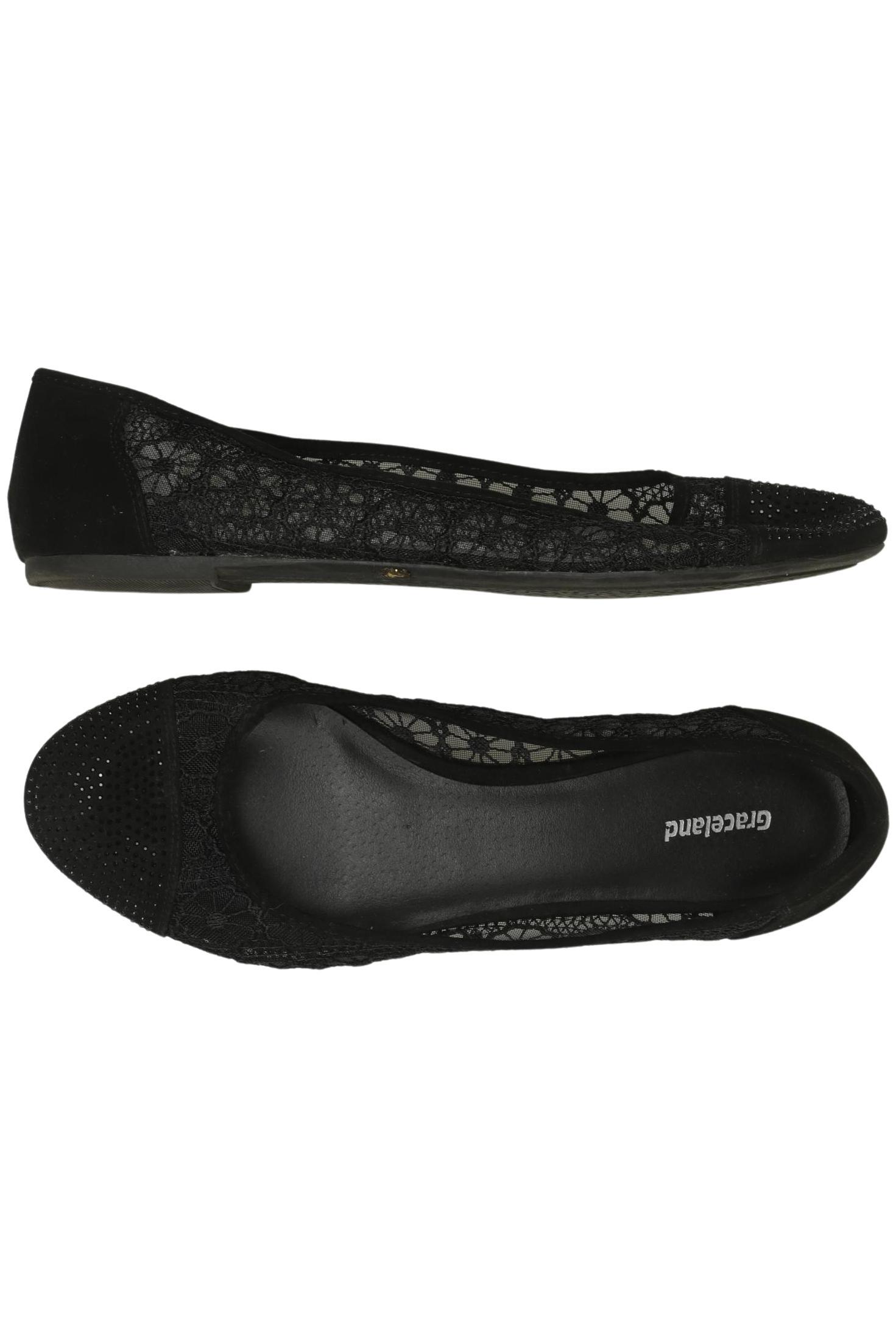 

Graceland Damen Ballerinas, schwarz, Gr. 42