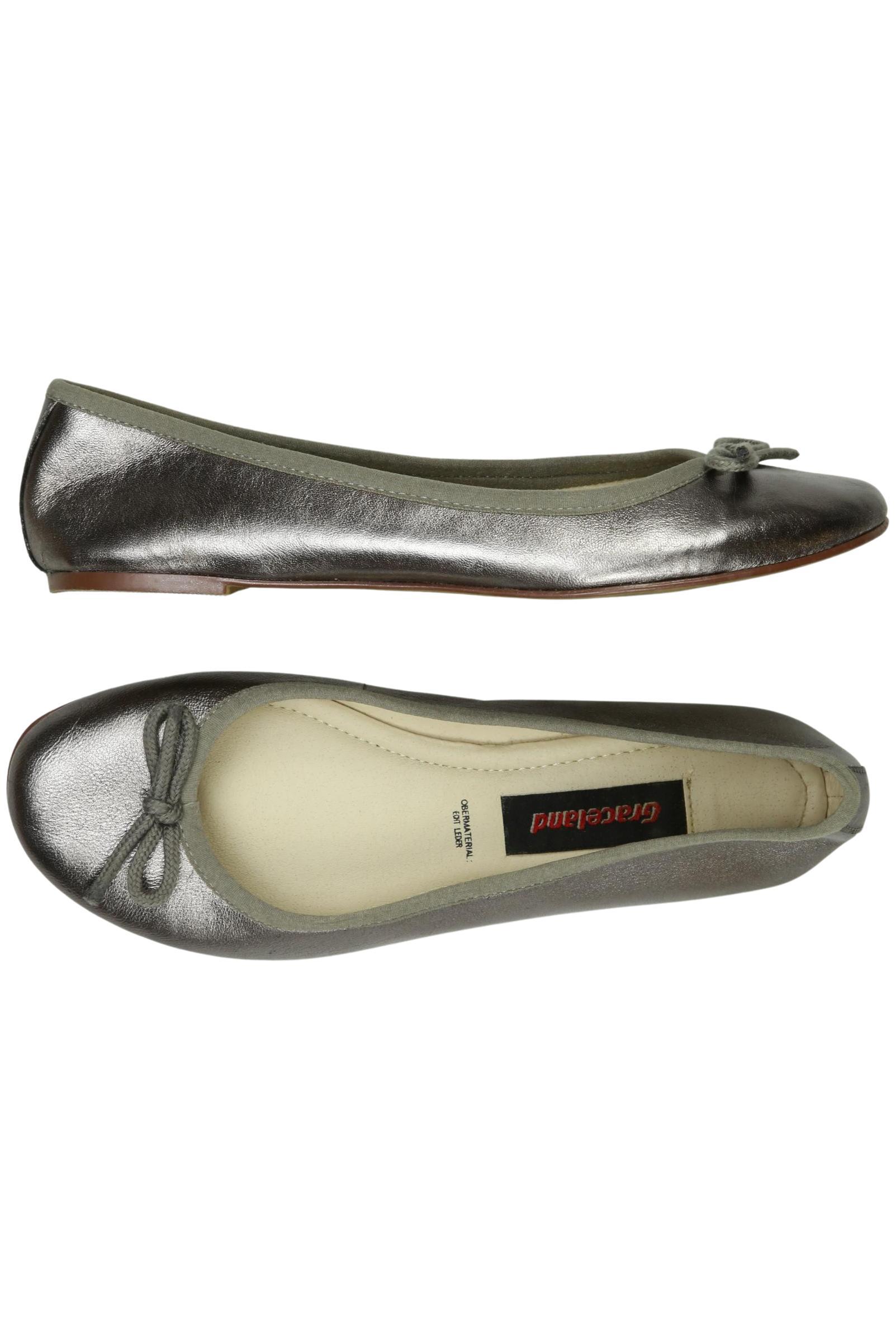

Graceland Damen Ballerinas, silber, Gr. 37
