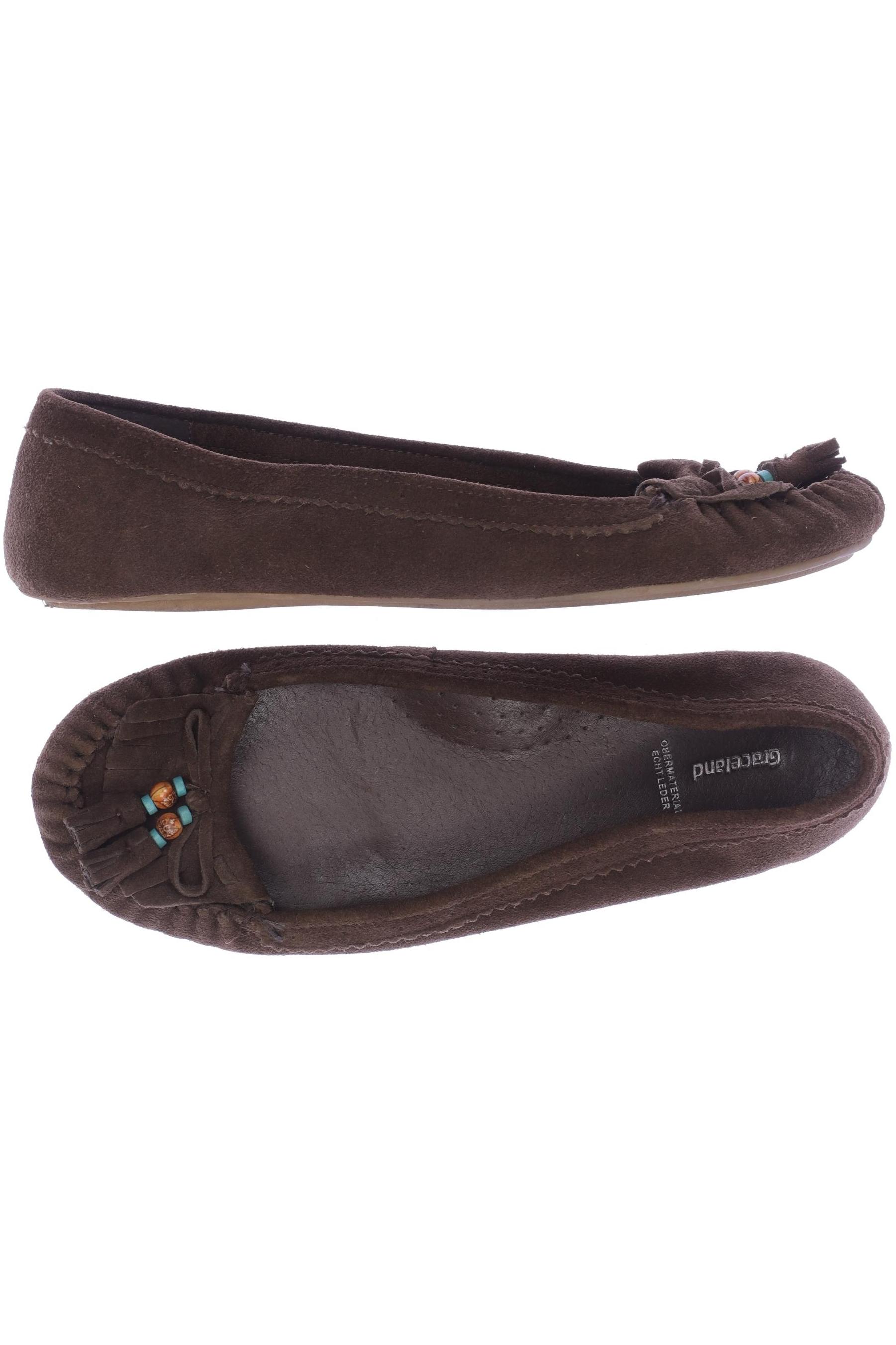 

Graceland Damen Ballerinas, braun, Gr. 39