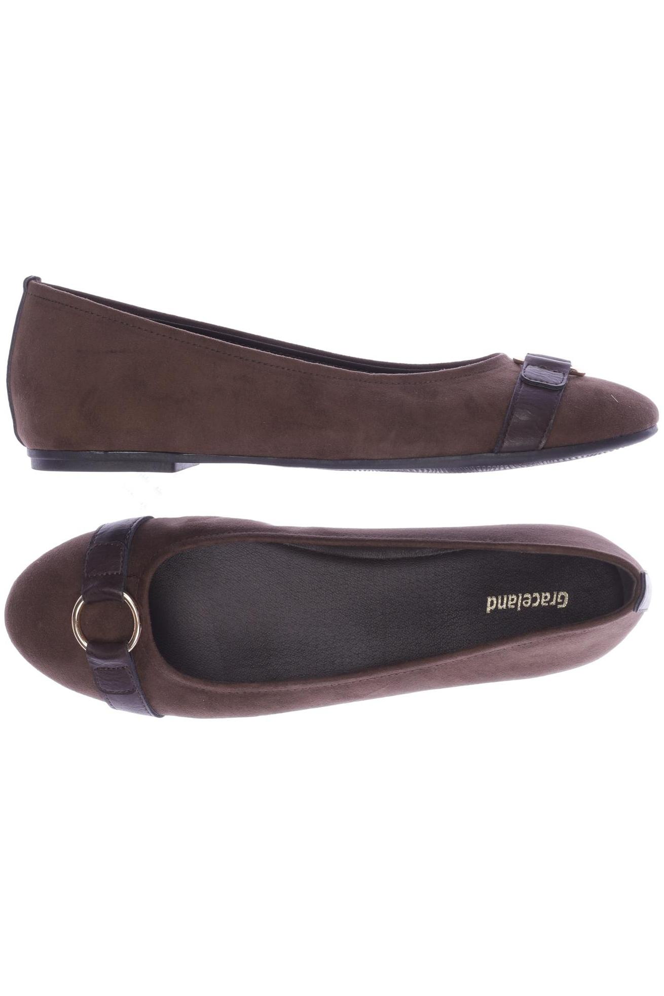 

Graceland Damen Ballerinas, braun