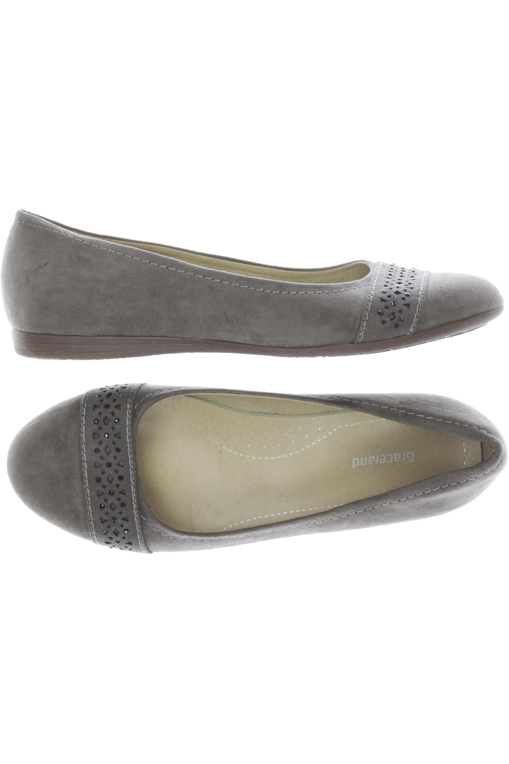

Graceland Damen Ballerinas, grau, Gr. 40