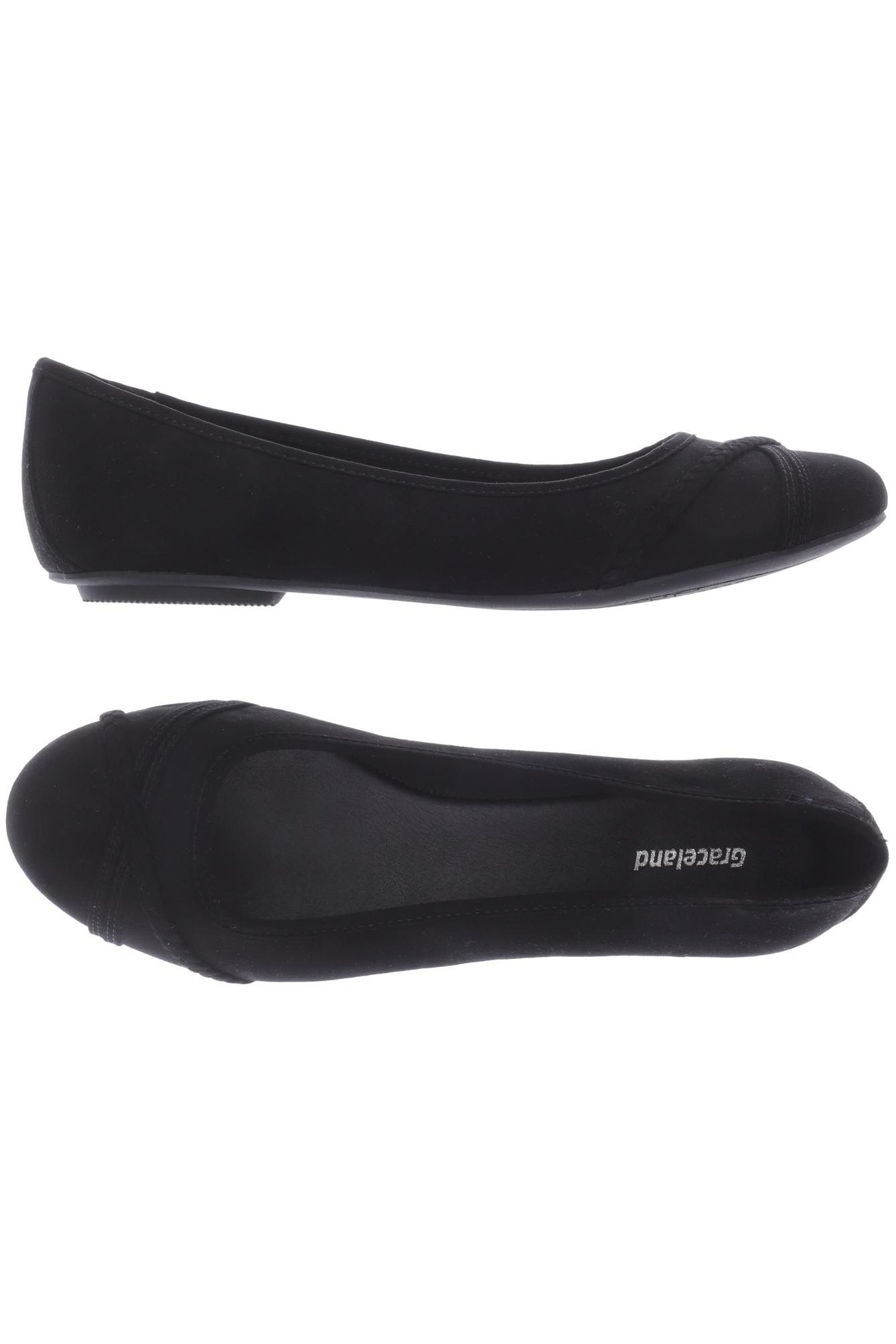 

Graceland Damen Ballerinas, schwarz