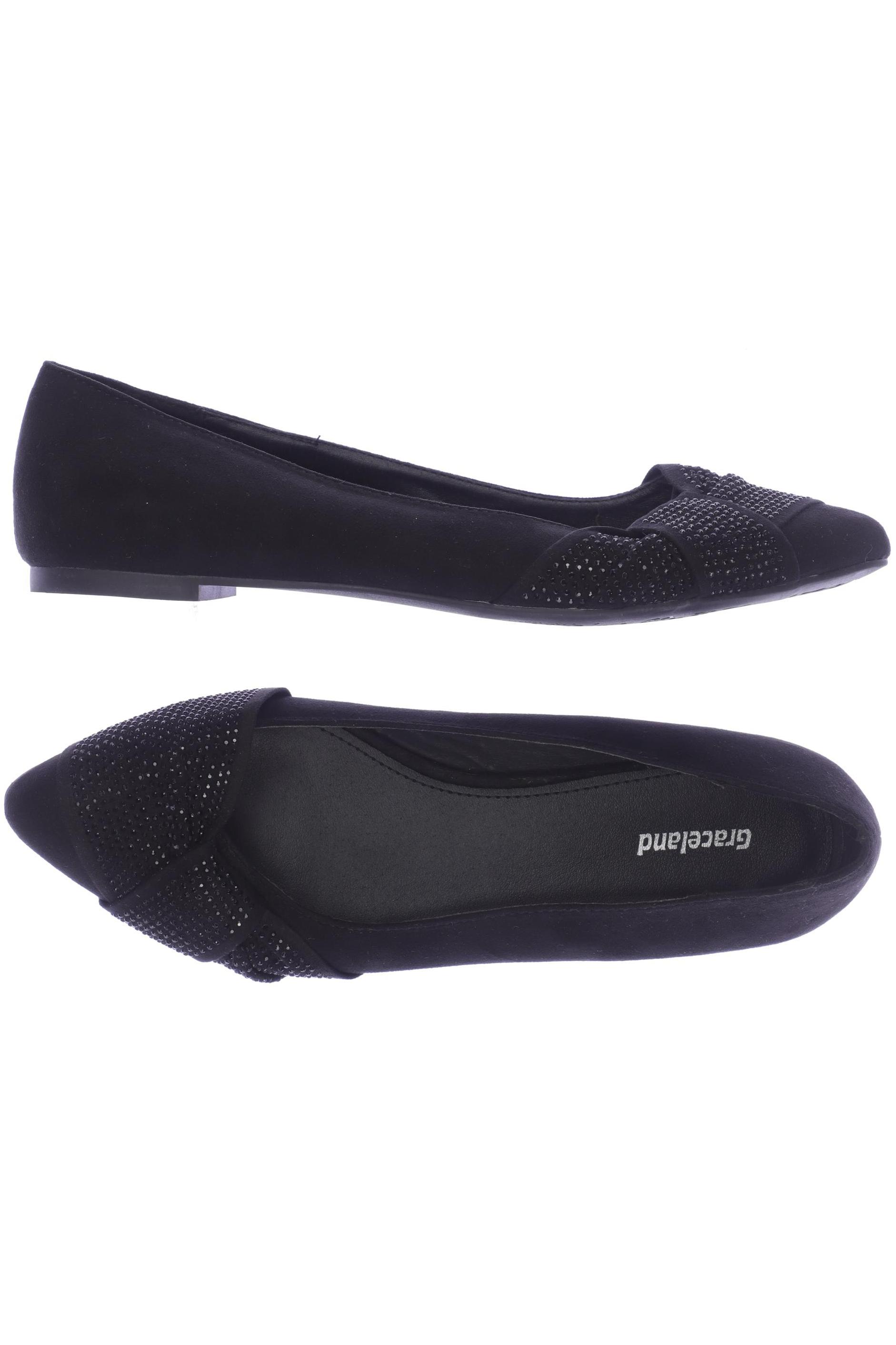 

Graceland Damen Ballerinas, schwarz, Gr. 38