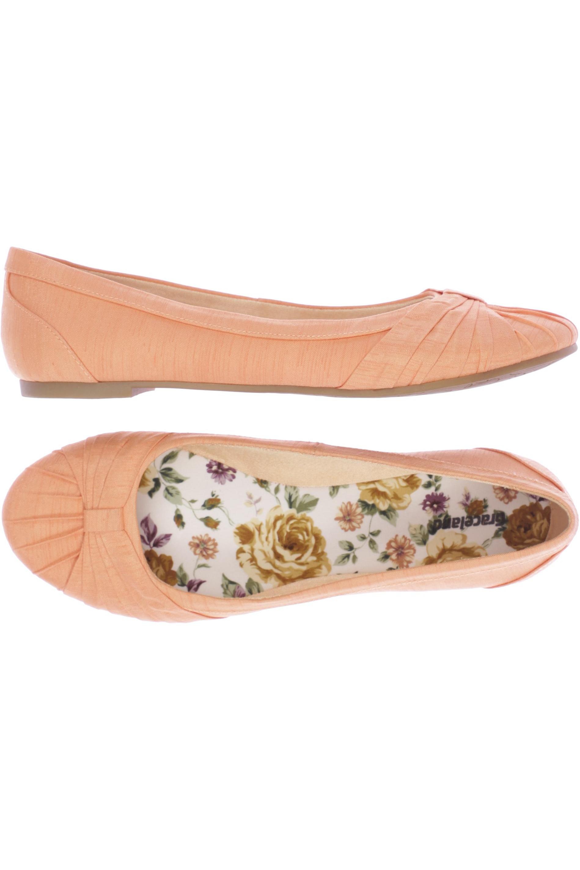 

Graceland Damen Ballerinas, orange, Gr. 40