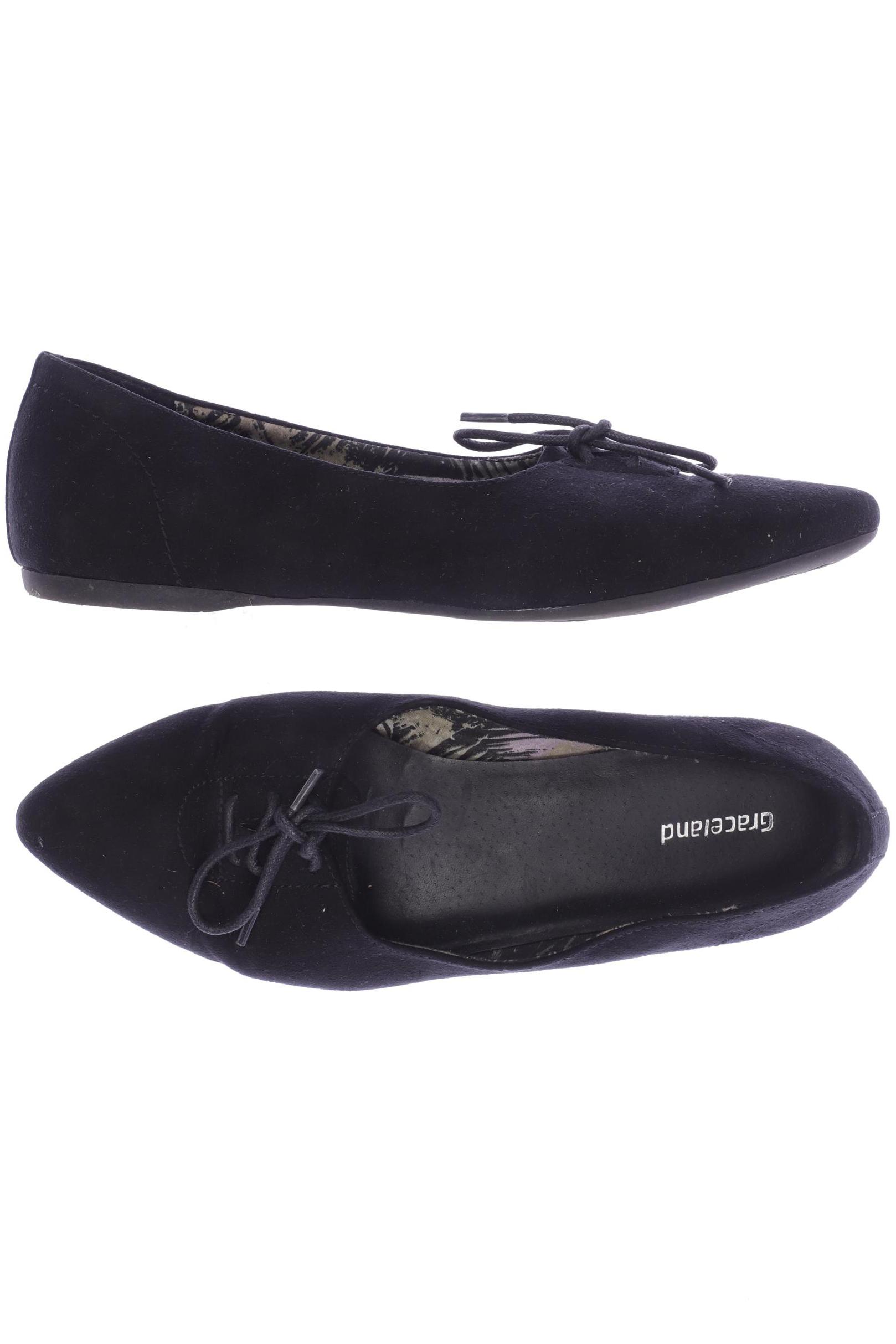 

Graceland Damen Ballerinas, schwarz