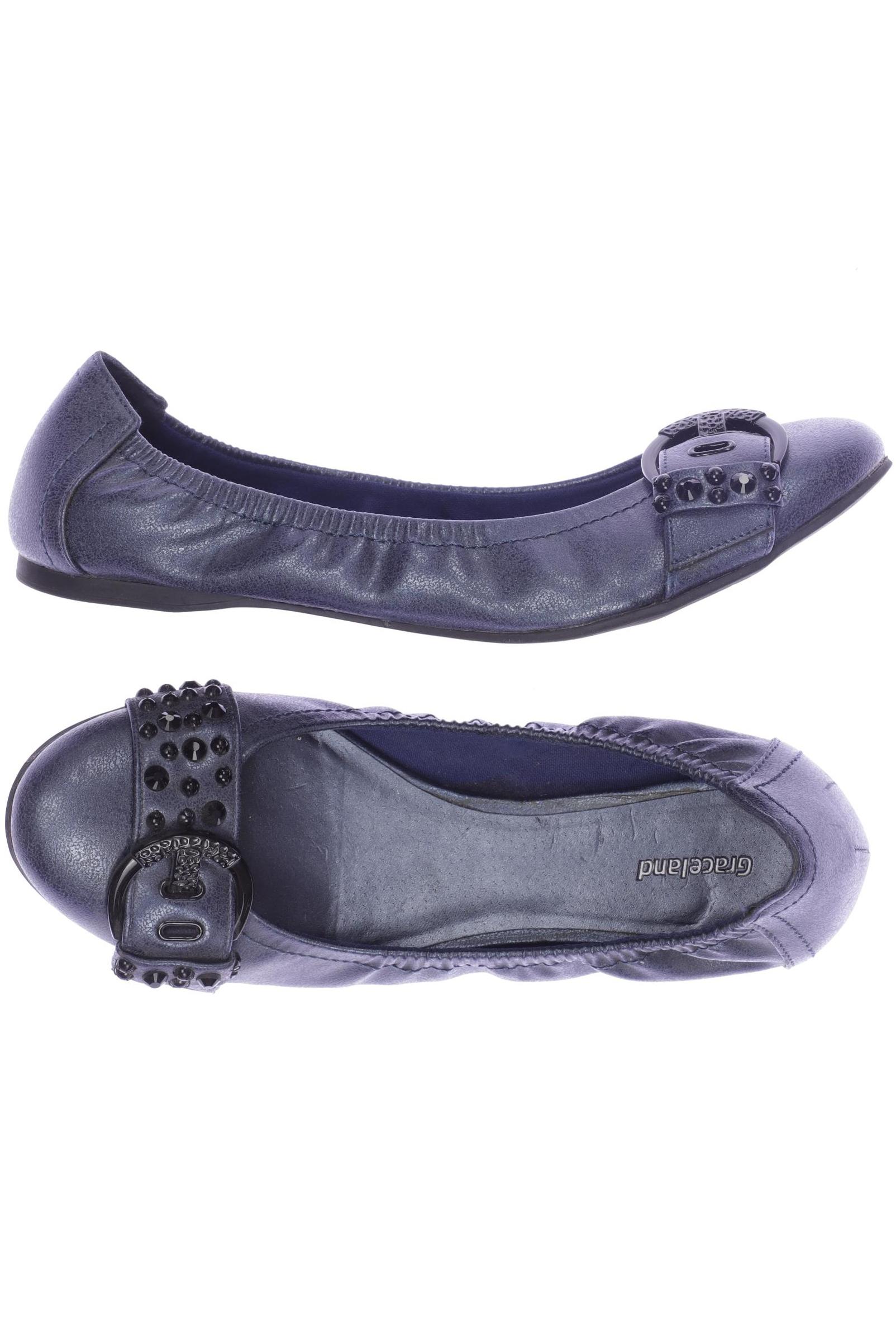 

Graceland Damen Ballerinas, blau, Gr. 41