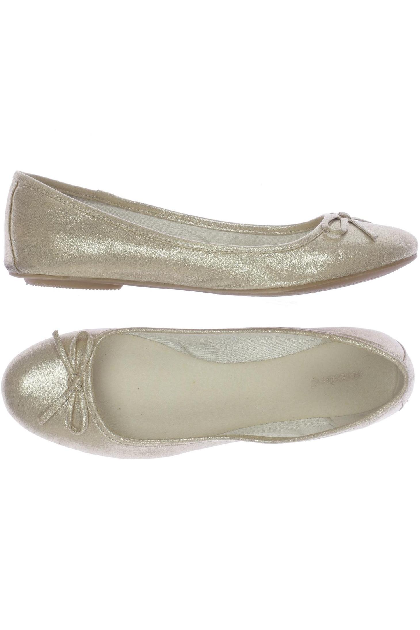 

Graceland Damen Ballerinas, gold, Gr. 42