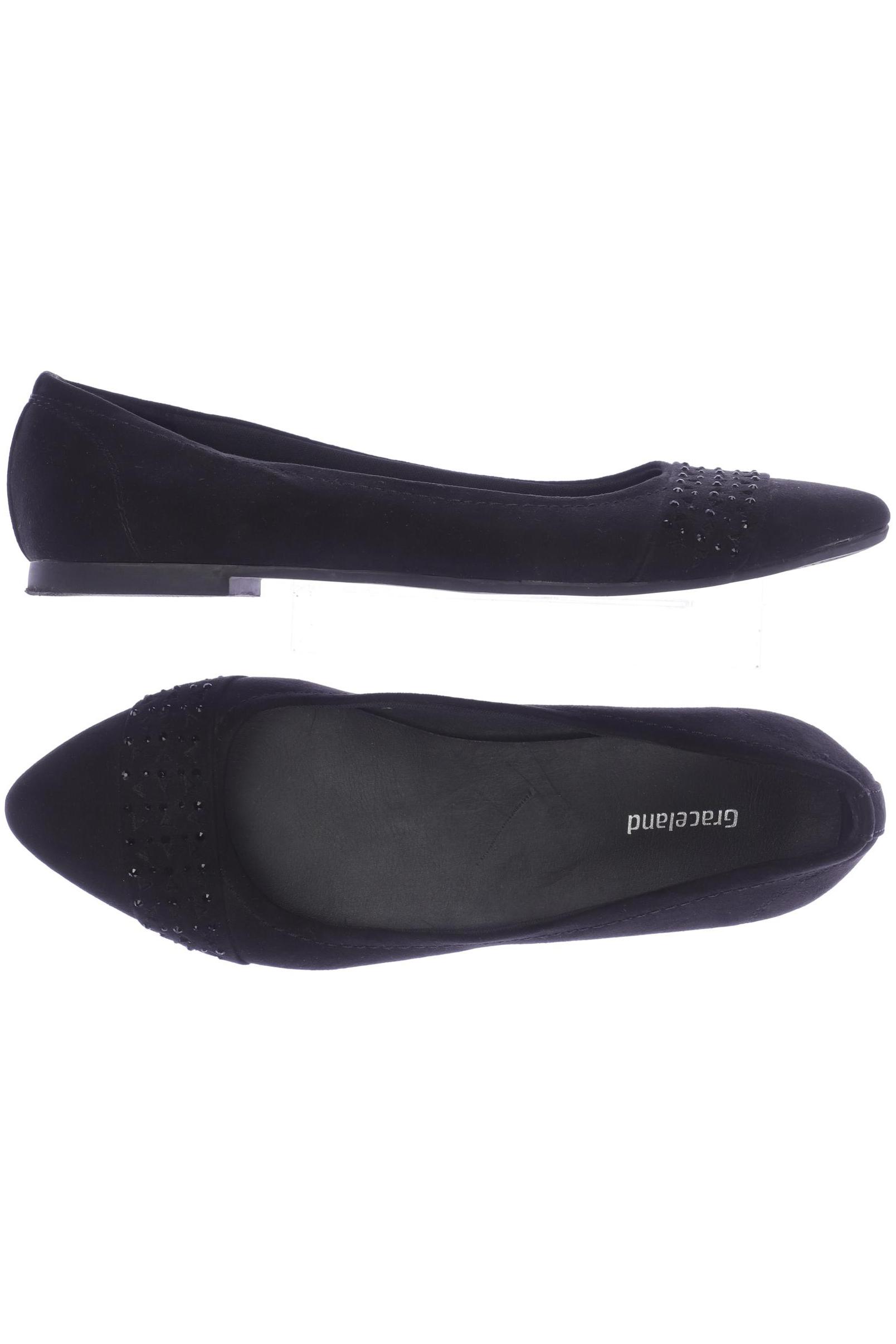

Graceland Damen Ballerinas, schwarz, Gr. 38