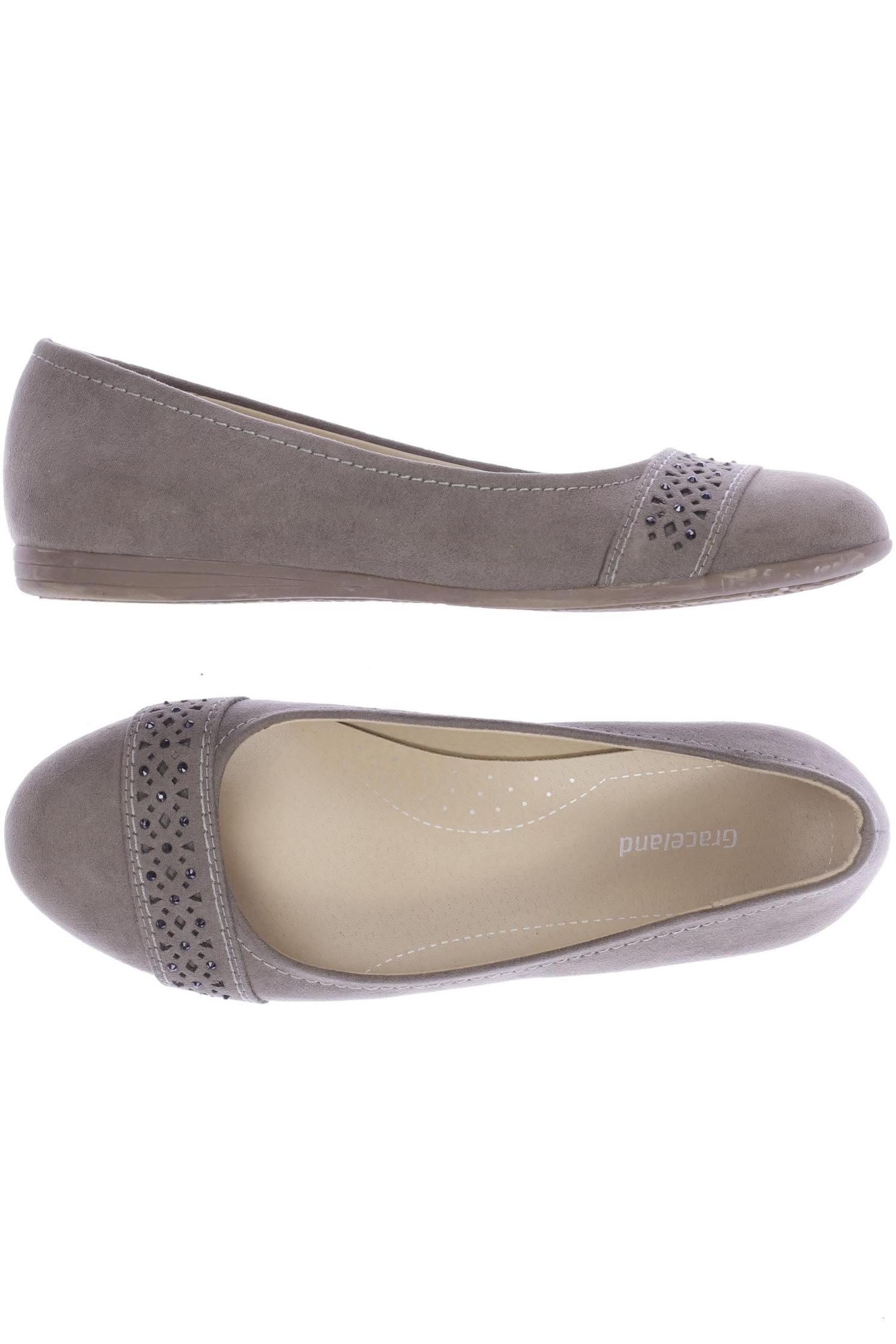 

Graceland Damen Ballerinas, grau, Gr. 38