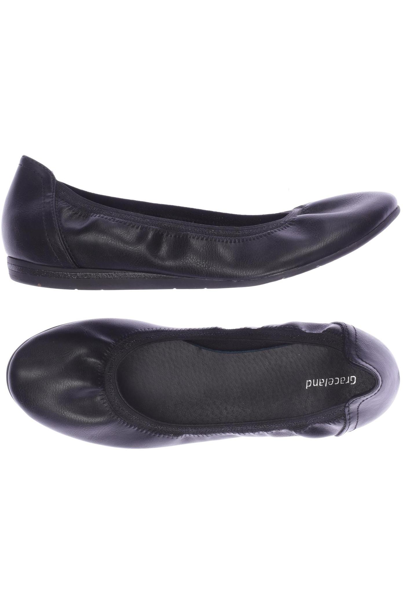 

Graceland Damen Ballerinas, schwarz