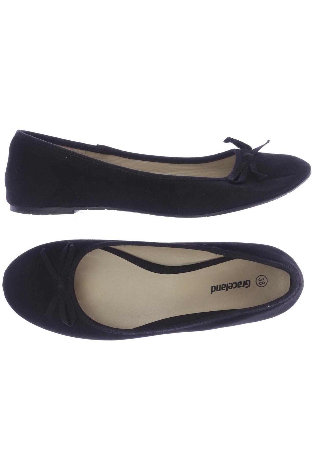 

Graceland Damen Ballerinas, schwarz, Gr. 38