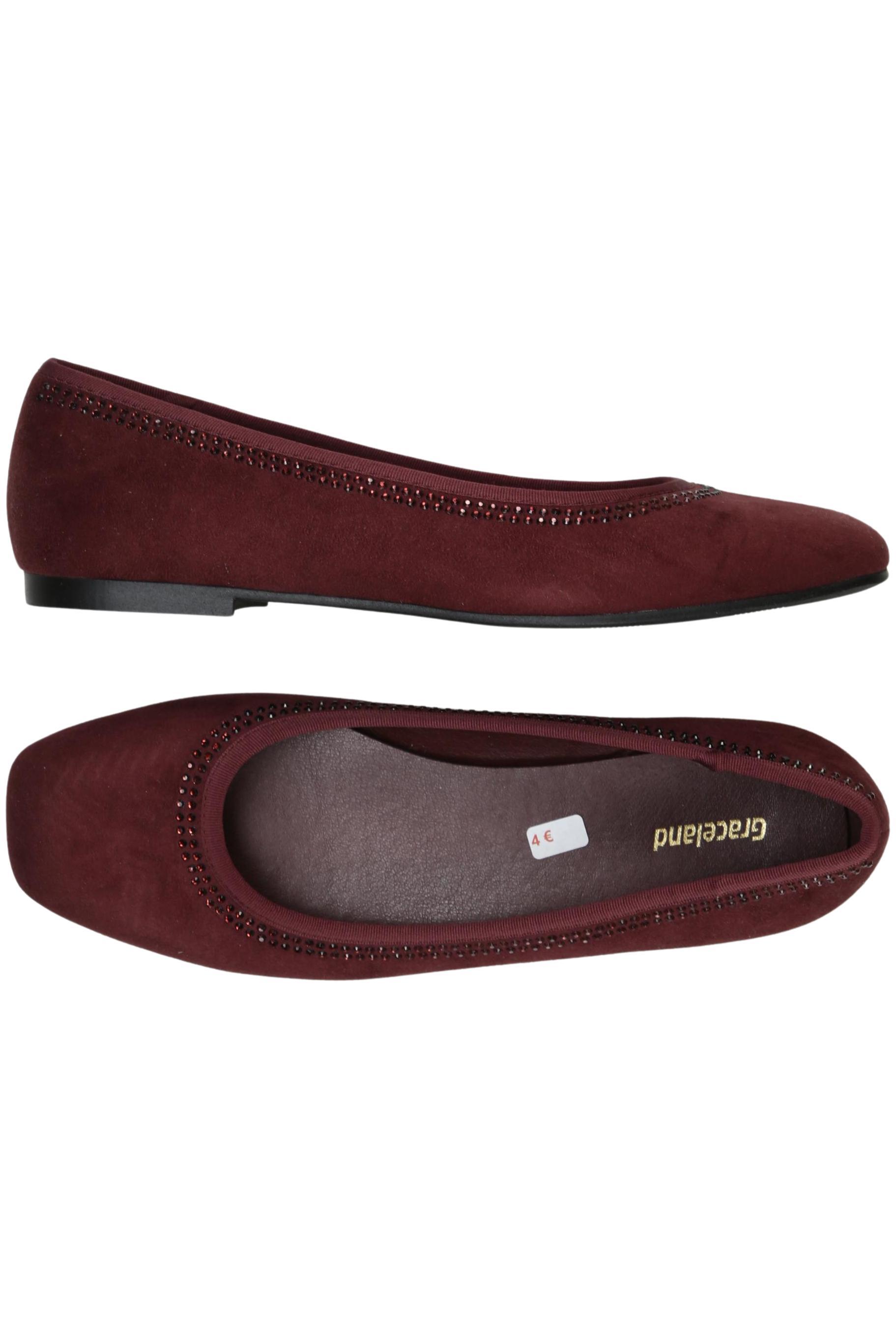 

Graceland Damen Ballerinas, bordeaux, Gr. 38