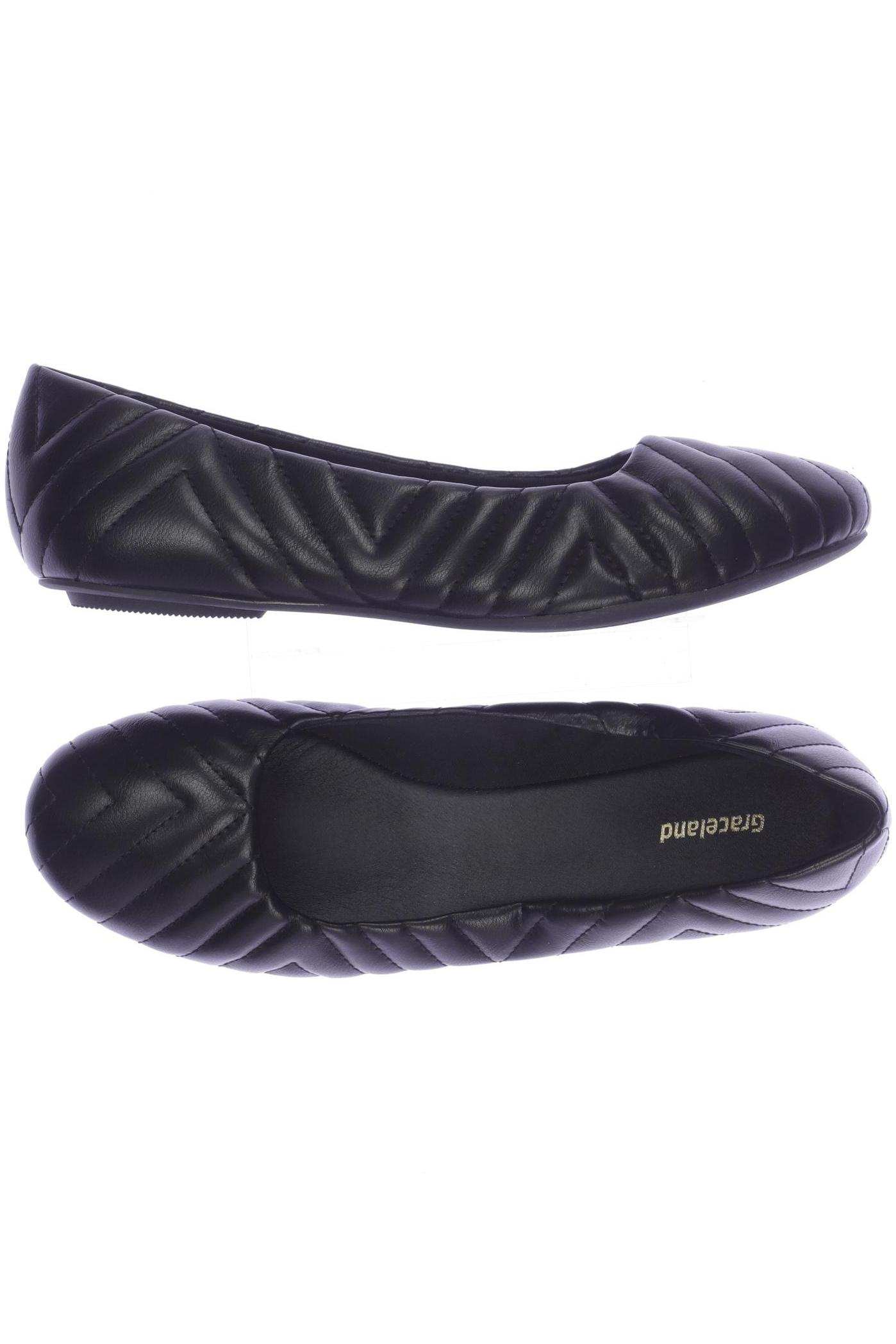 

Graceland Damen Ballerinas, schwarz, Gr. 42