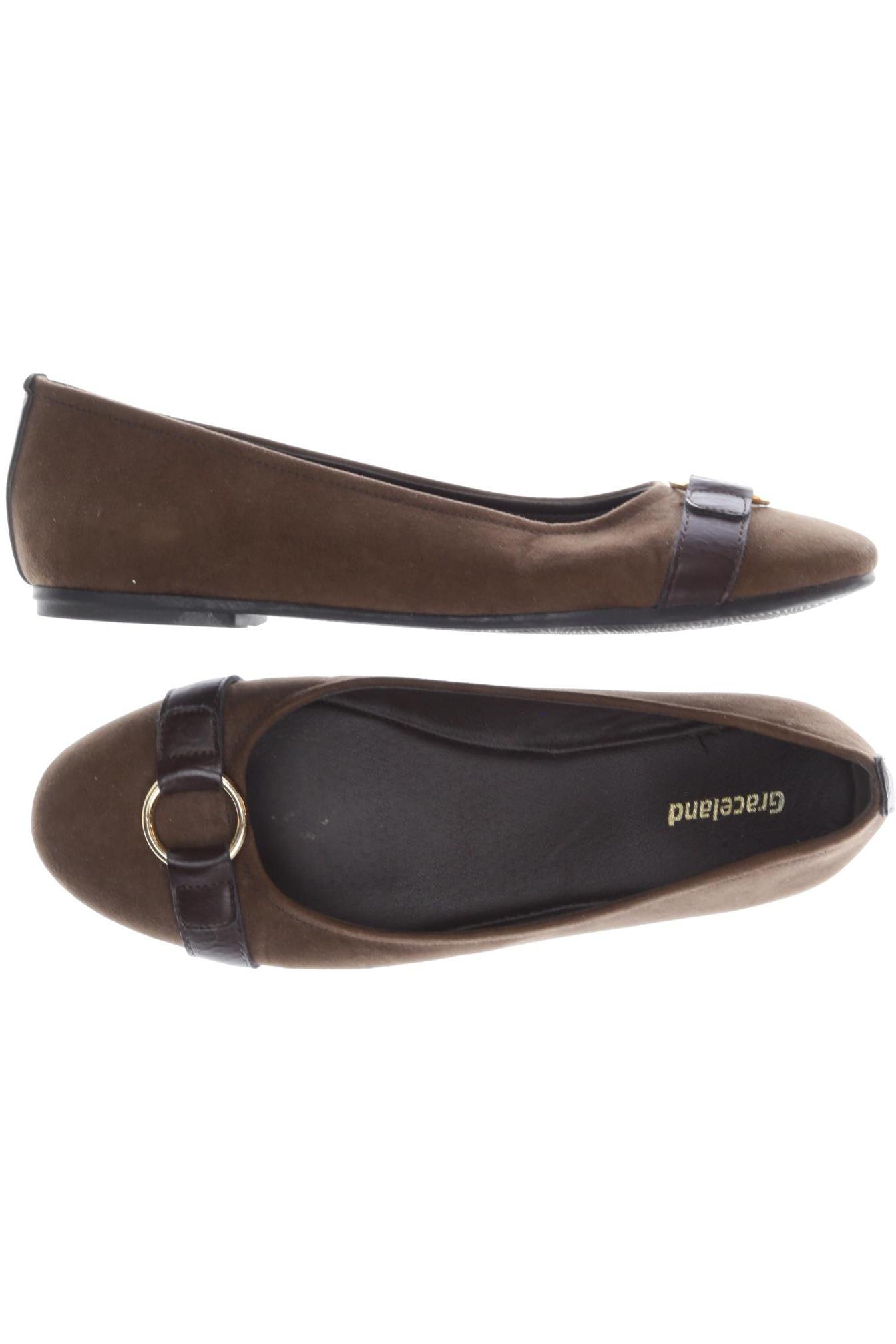 

Graceland Damen Ballerinas, braun, Gr. 37