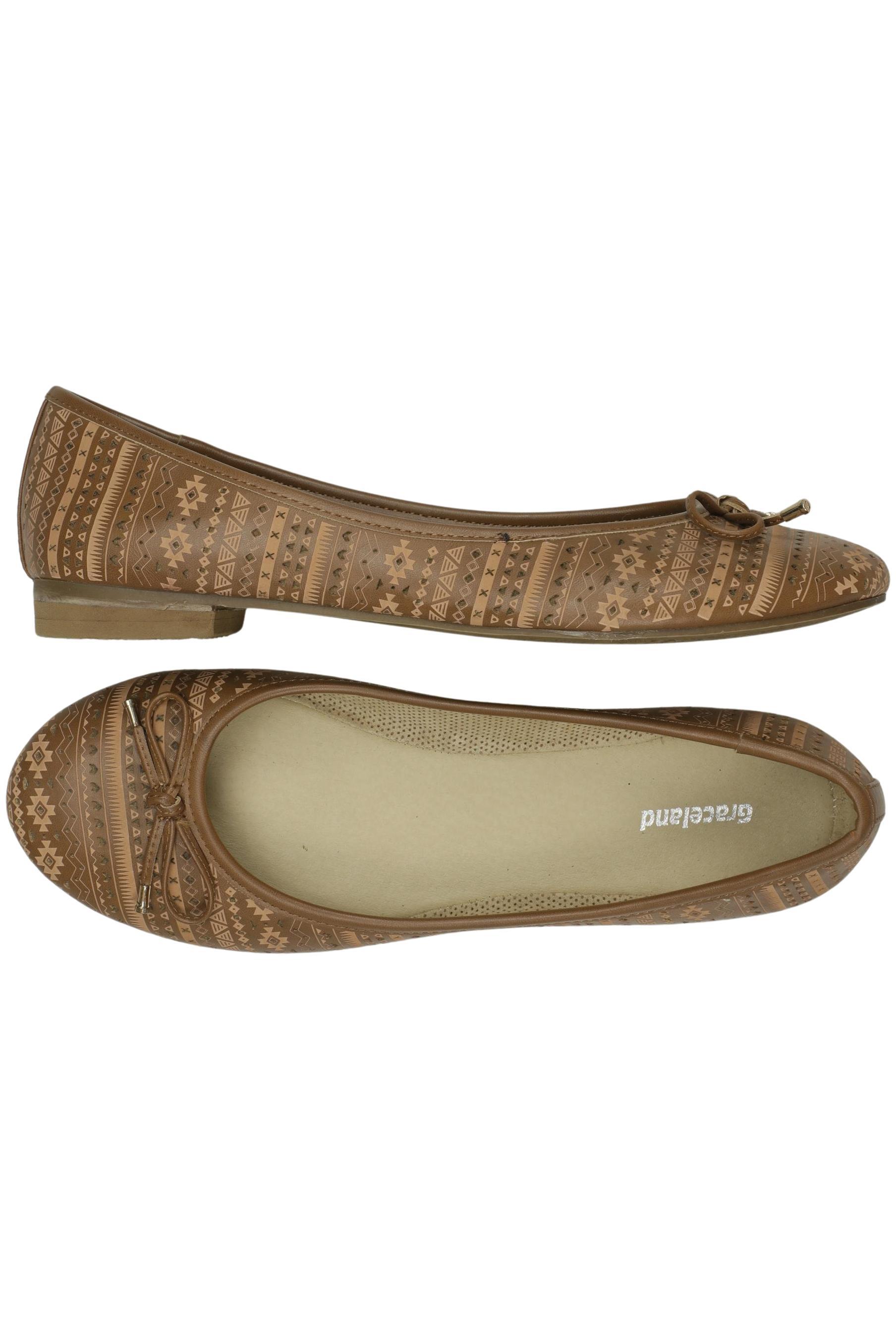 

Graceland Damen Ballerinas, braun, Gr. 41