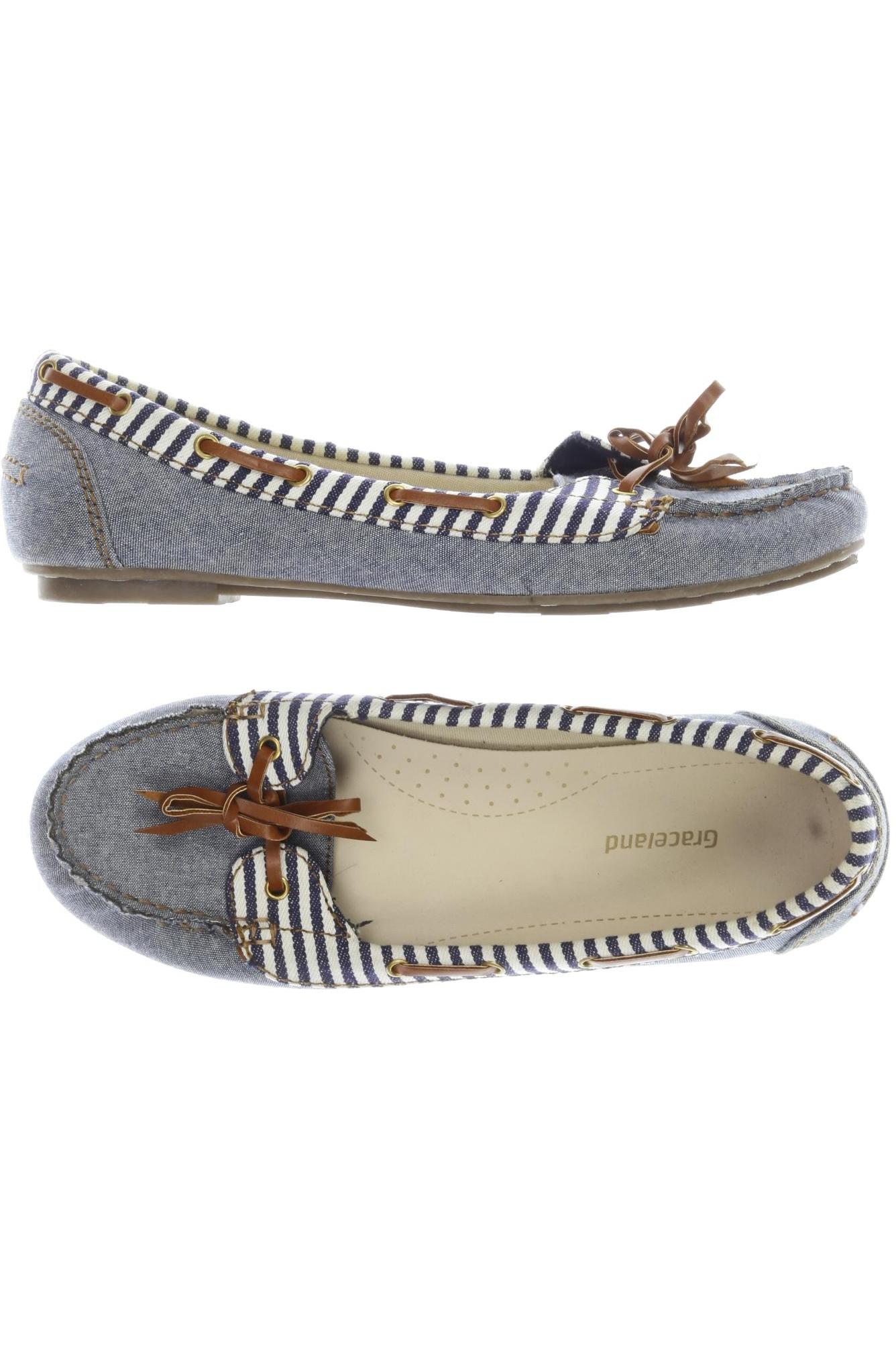 

Graceland Damen Ballerinas, blau, Gr. 39