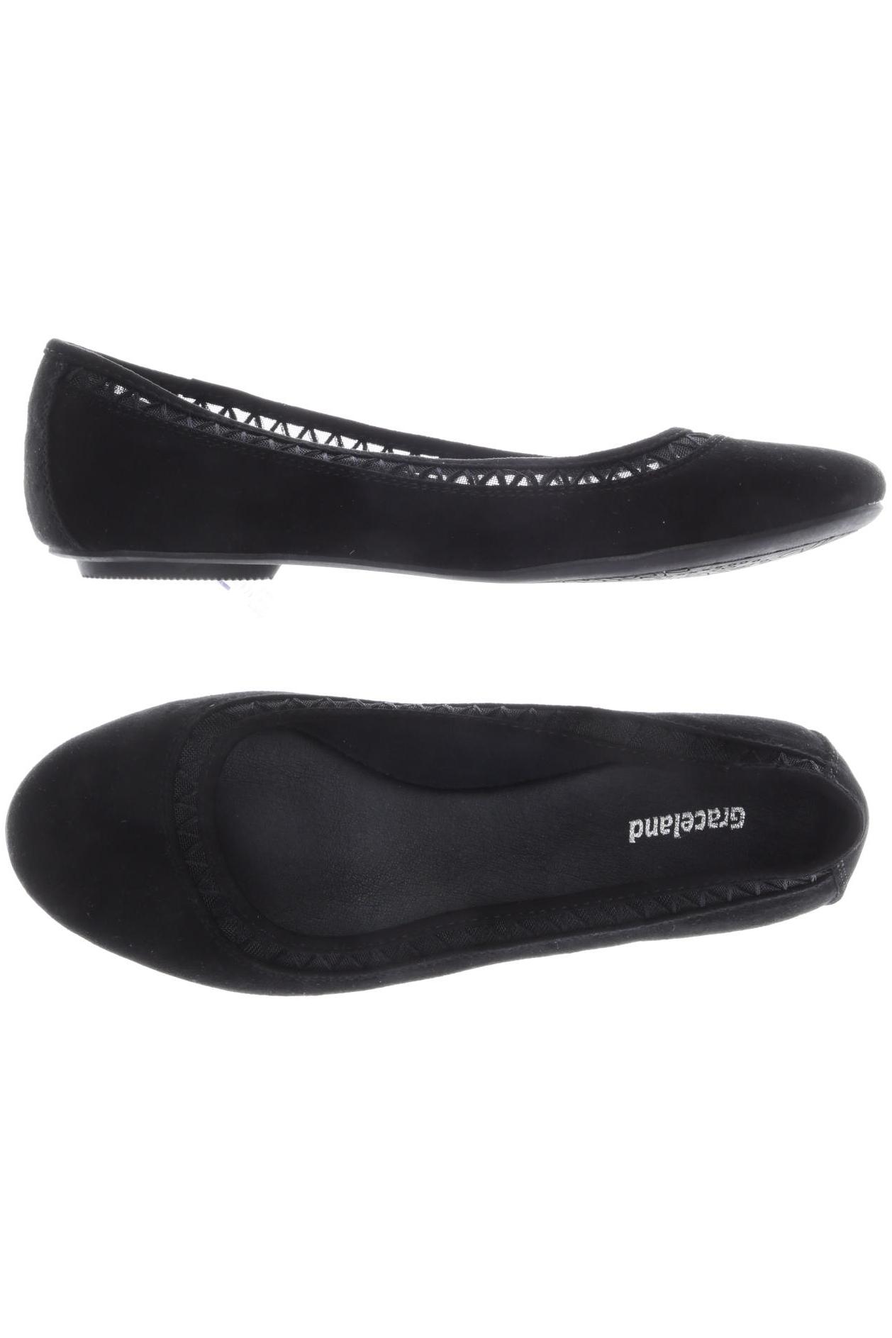 

Graceland Damen Ballerinas, schwarz, Gr. 38