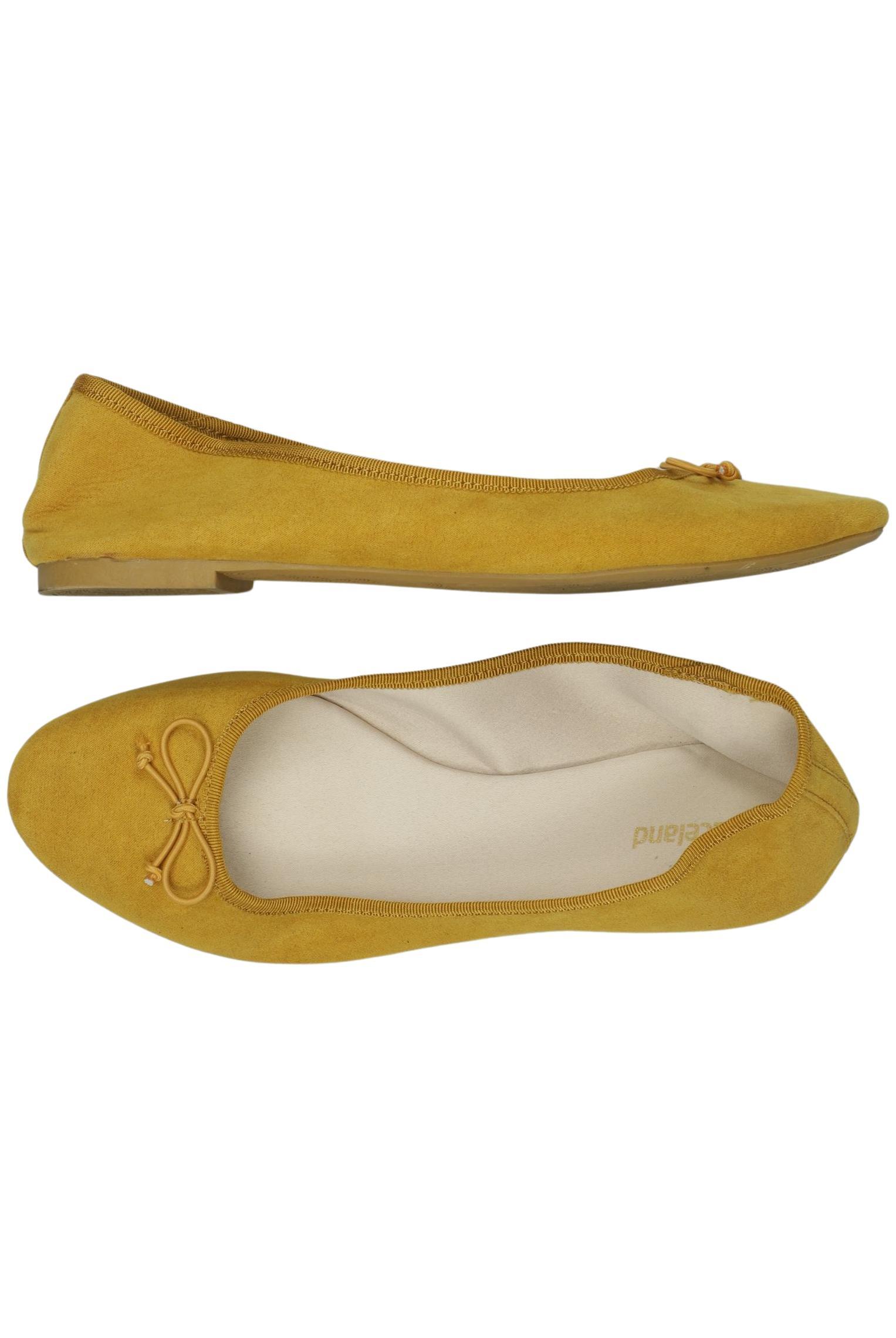

Graceland Damen Ballerinas, gelb, Gr. 36