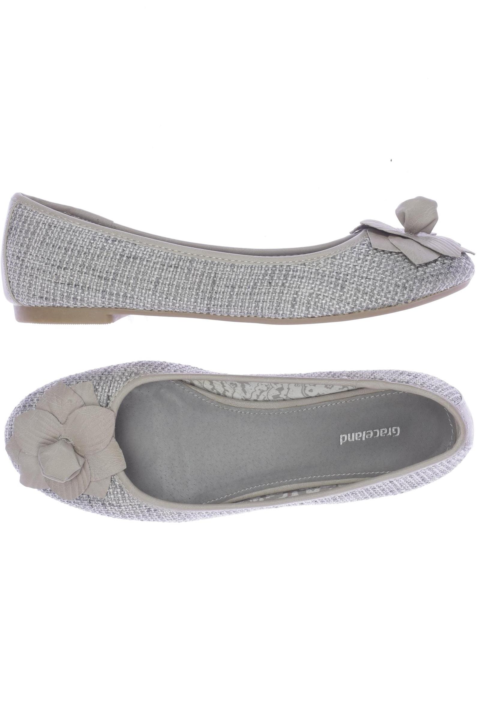 

Graceland Damen Ballerinas, grau, Gr. 40