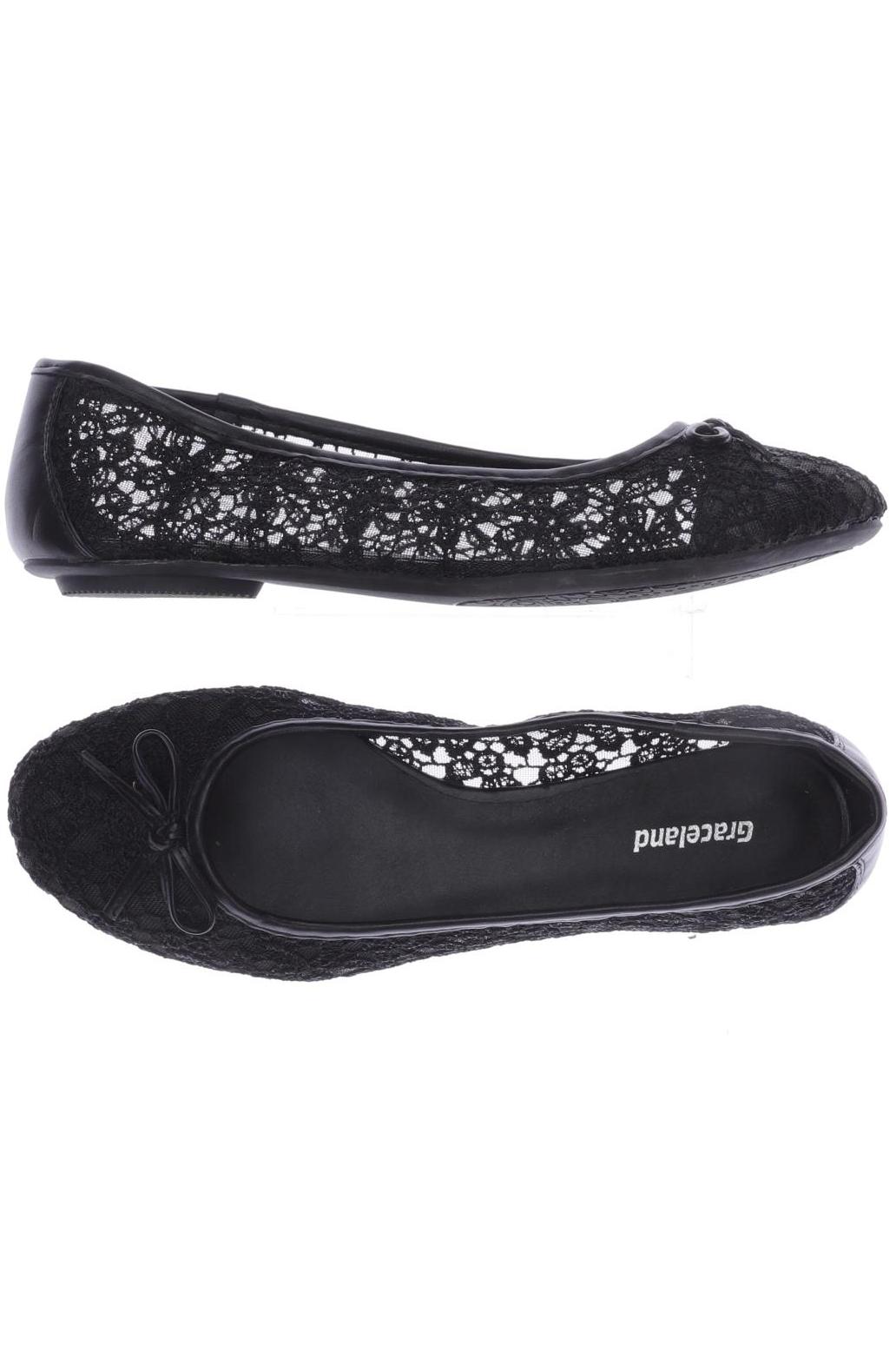

Graceland Damen Ballerinas, schwarz, Gr. 38
