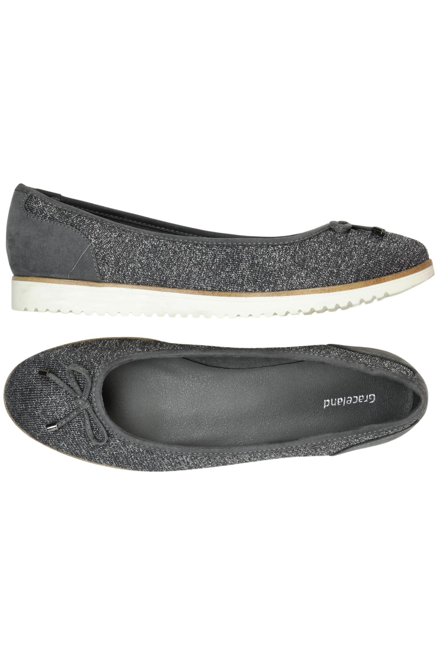 

Graceland Damen Ballerinas, grau, Gr. 42