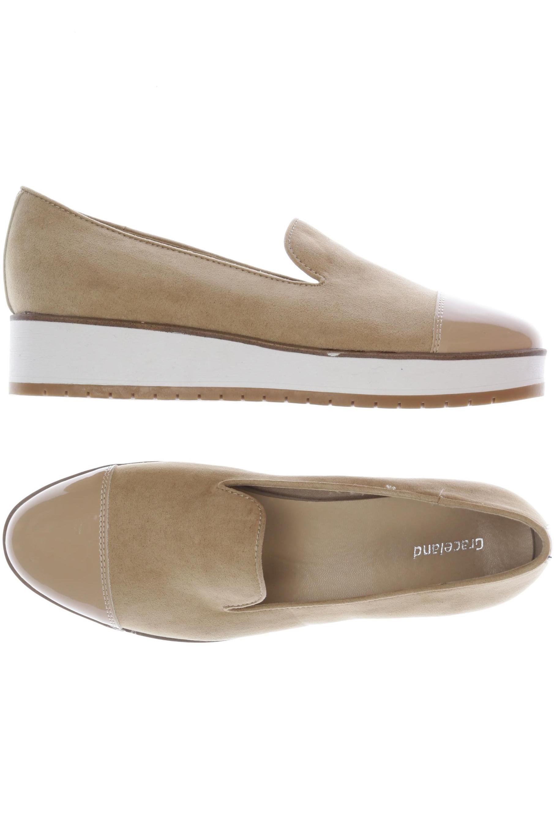

Graceland Damen Halbschuh, beige, Gr. 39