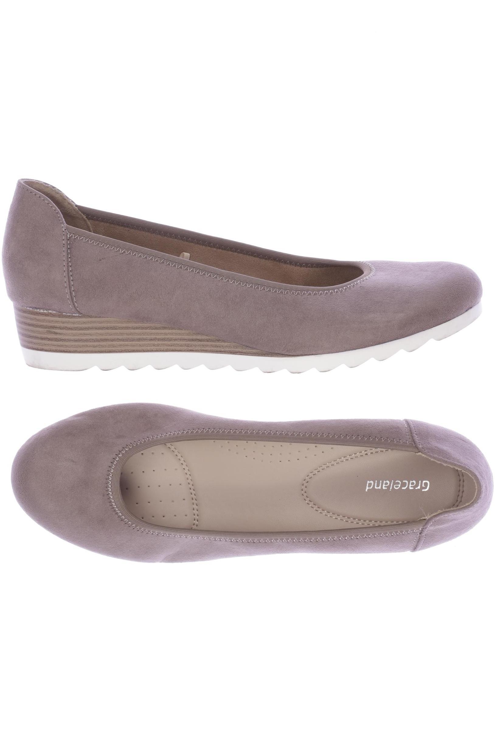 

Graceland Damen Halbschuh, beige, Gr. 40