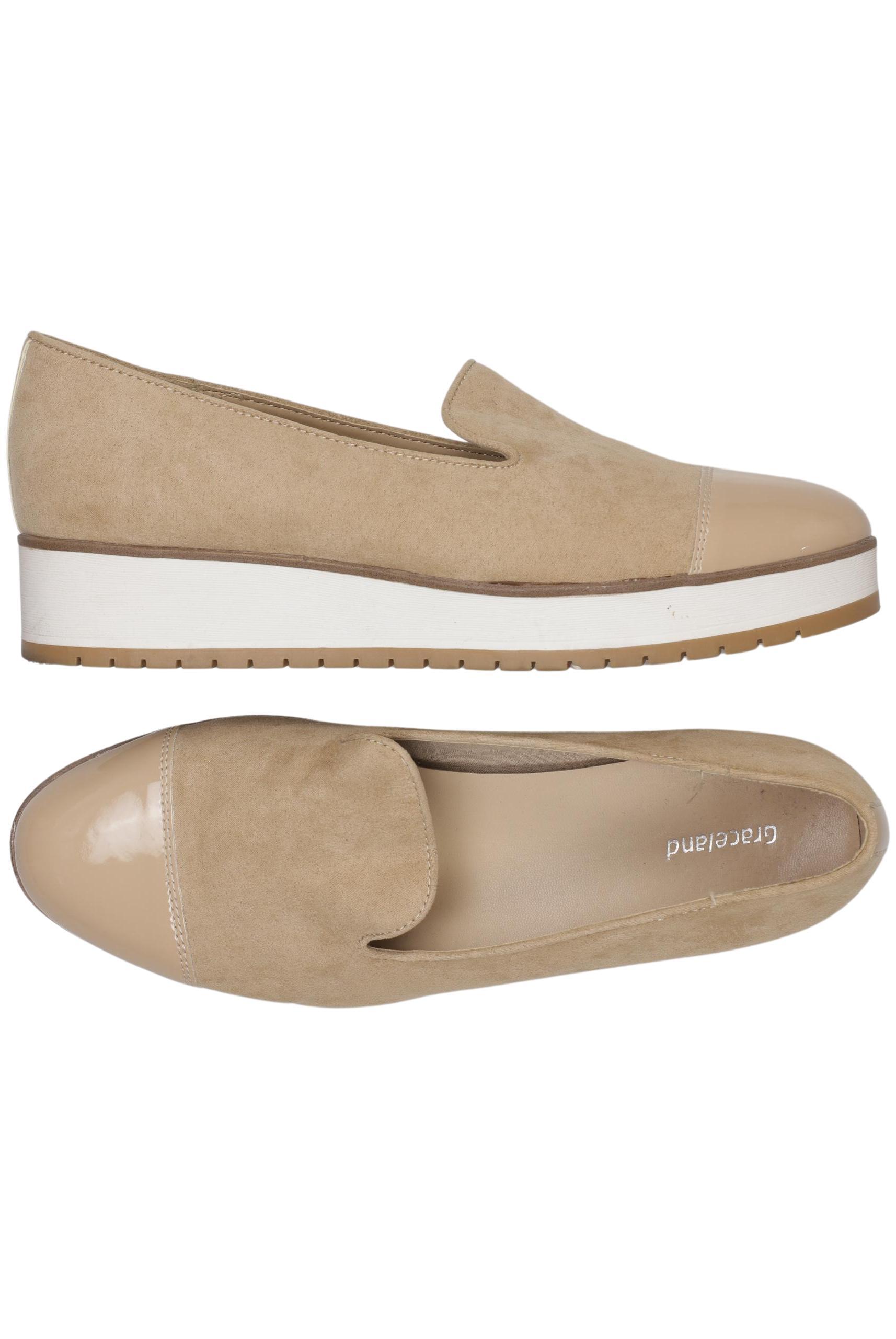 

Graceland Damen Halbschuh, beige, Gr. 40