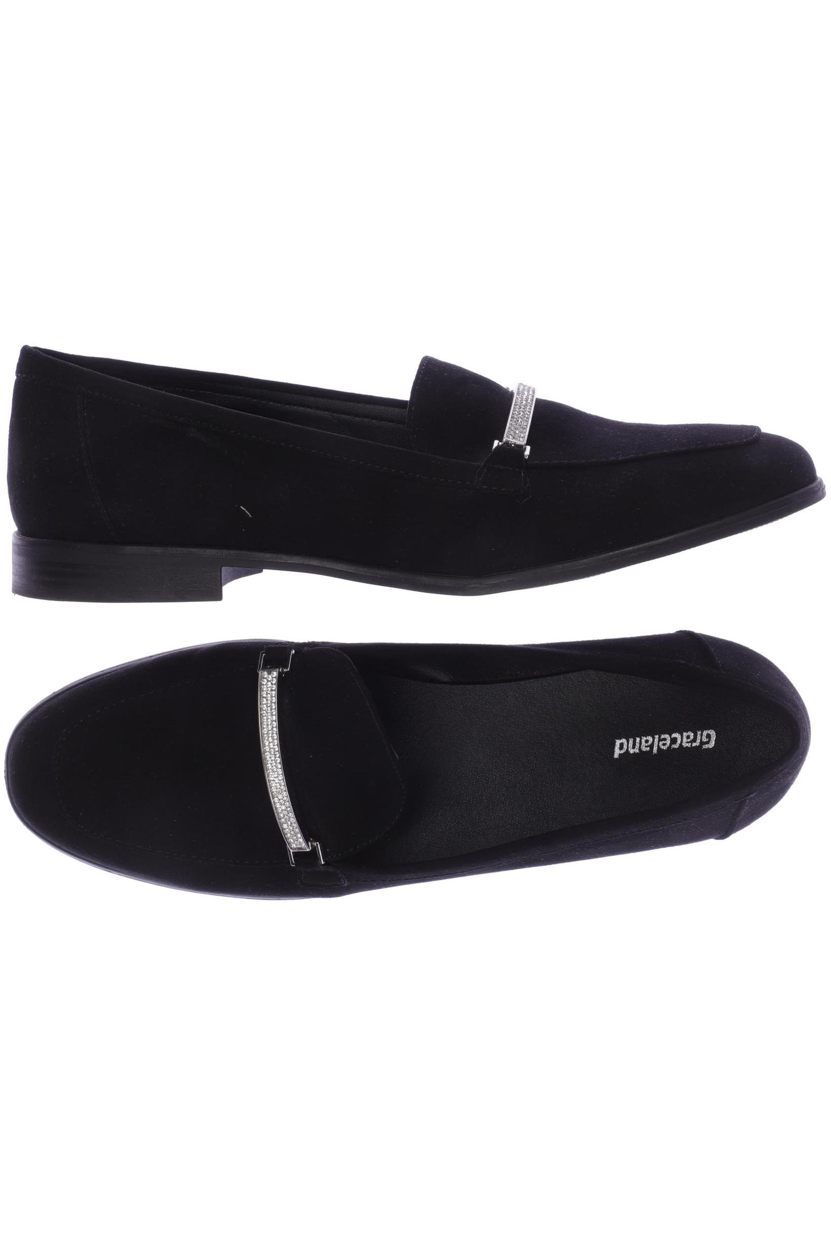 

Graceland Damen Halbschuh, schwarz, Gr. 40