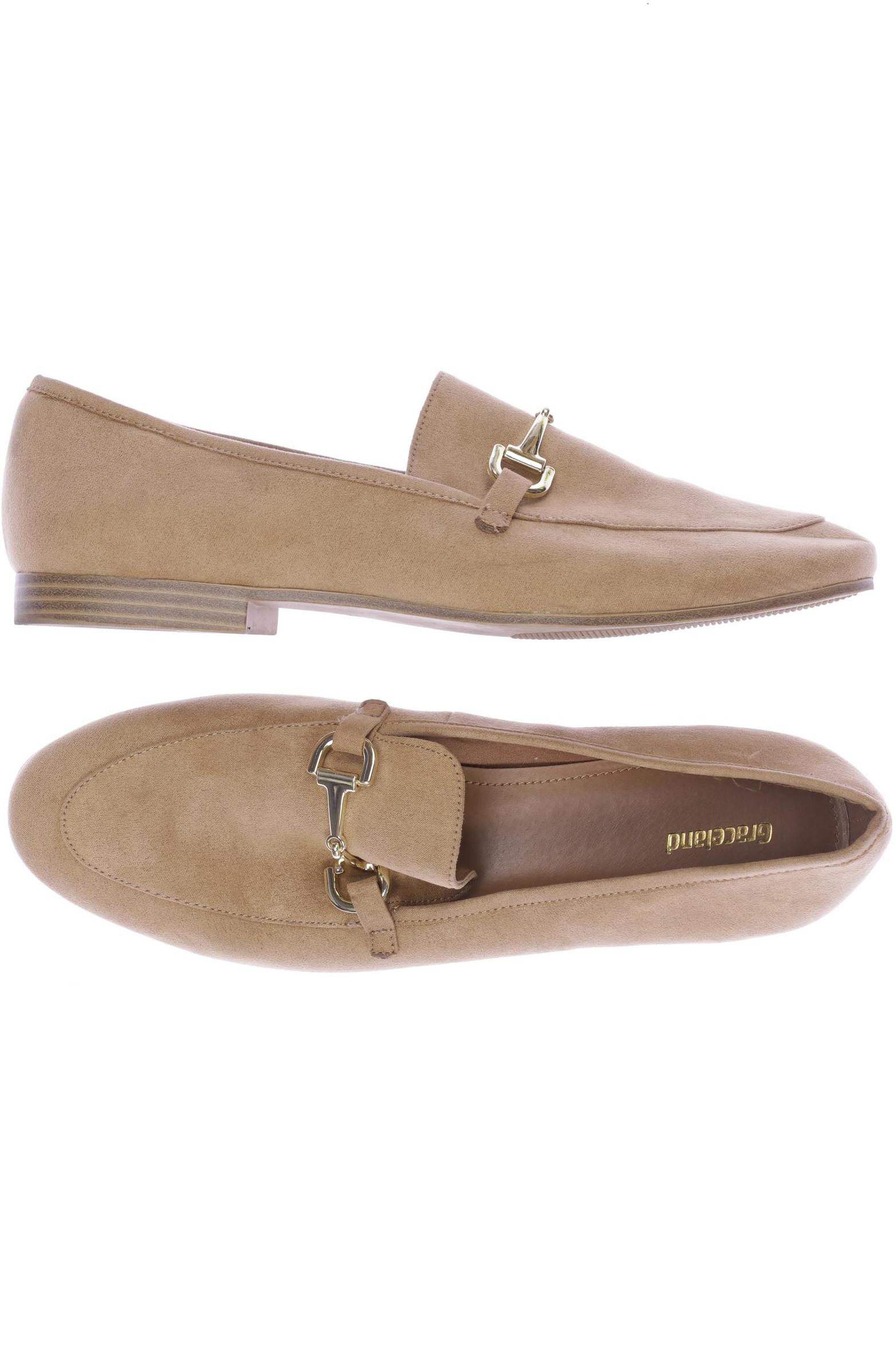 

Graceland Damen Halbschuh, beige, Gr. 42