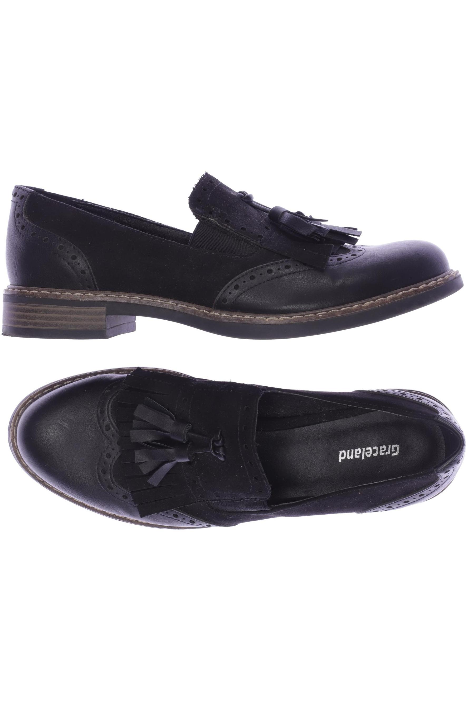 

Graceland Damen Halbschuh, schwarz, Gr. 38