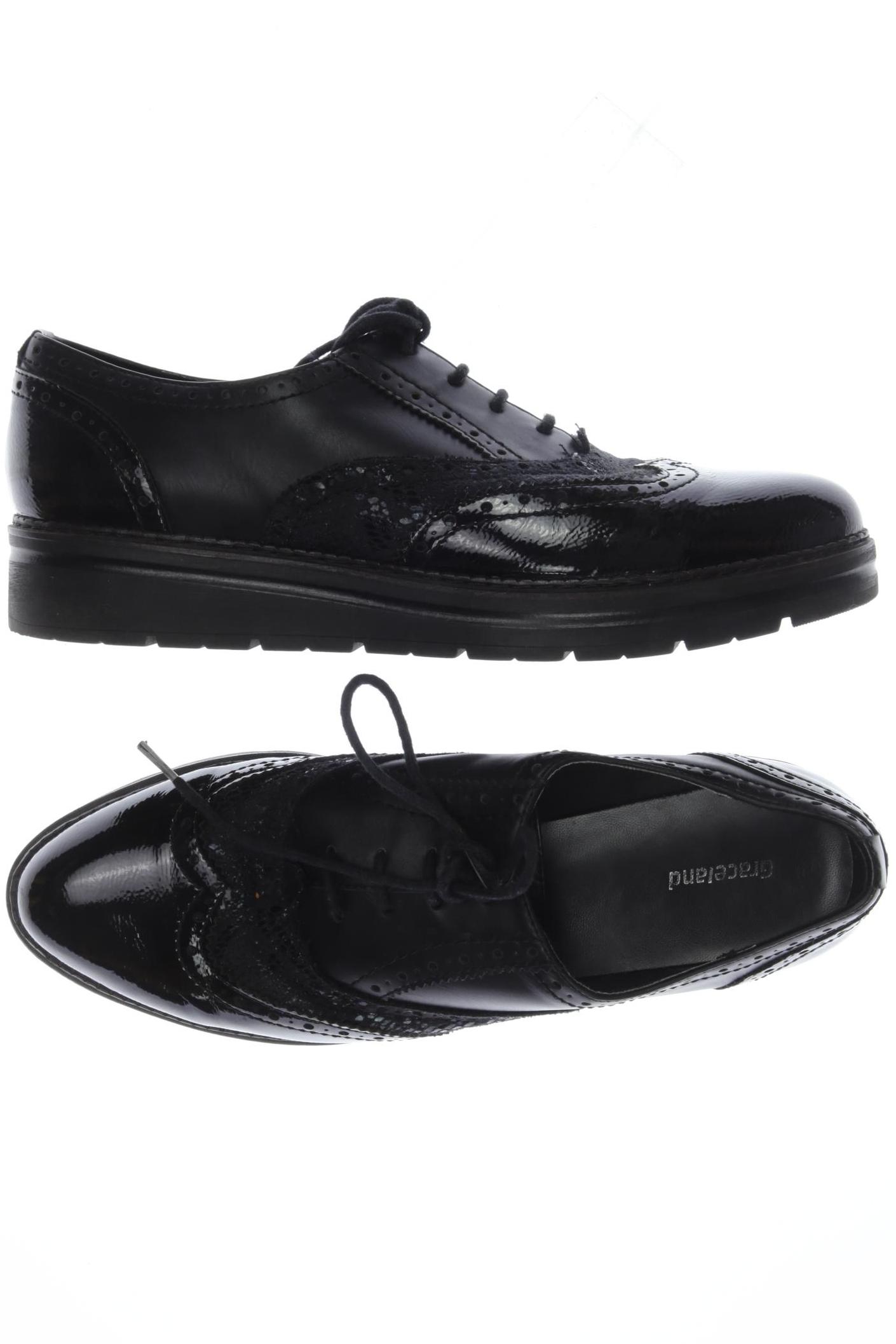 

Graceland Damen Halbschuh, schwarz, Gr. 42