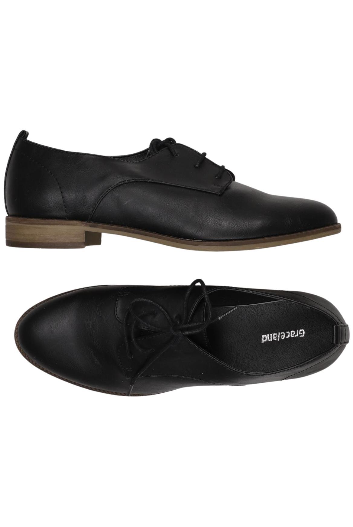 Thumbnail - Graceland Damen Halbschuh, schwarz, Gr. 39