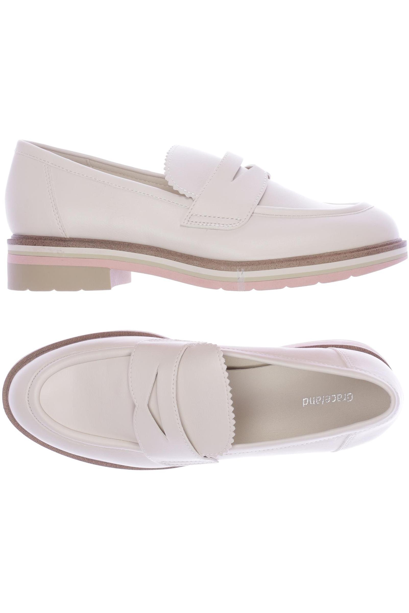 

Graceland Damen Halbschuh, cremeweiß, Gr. 40