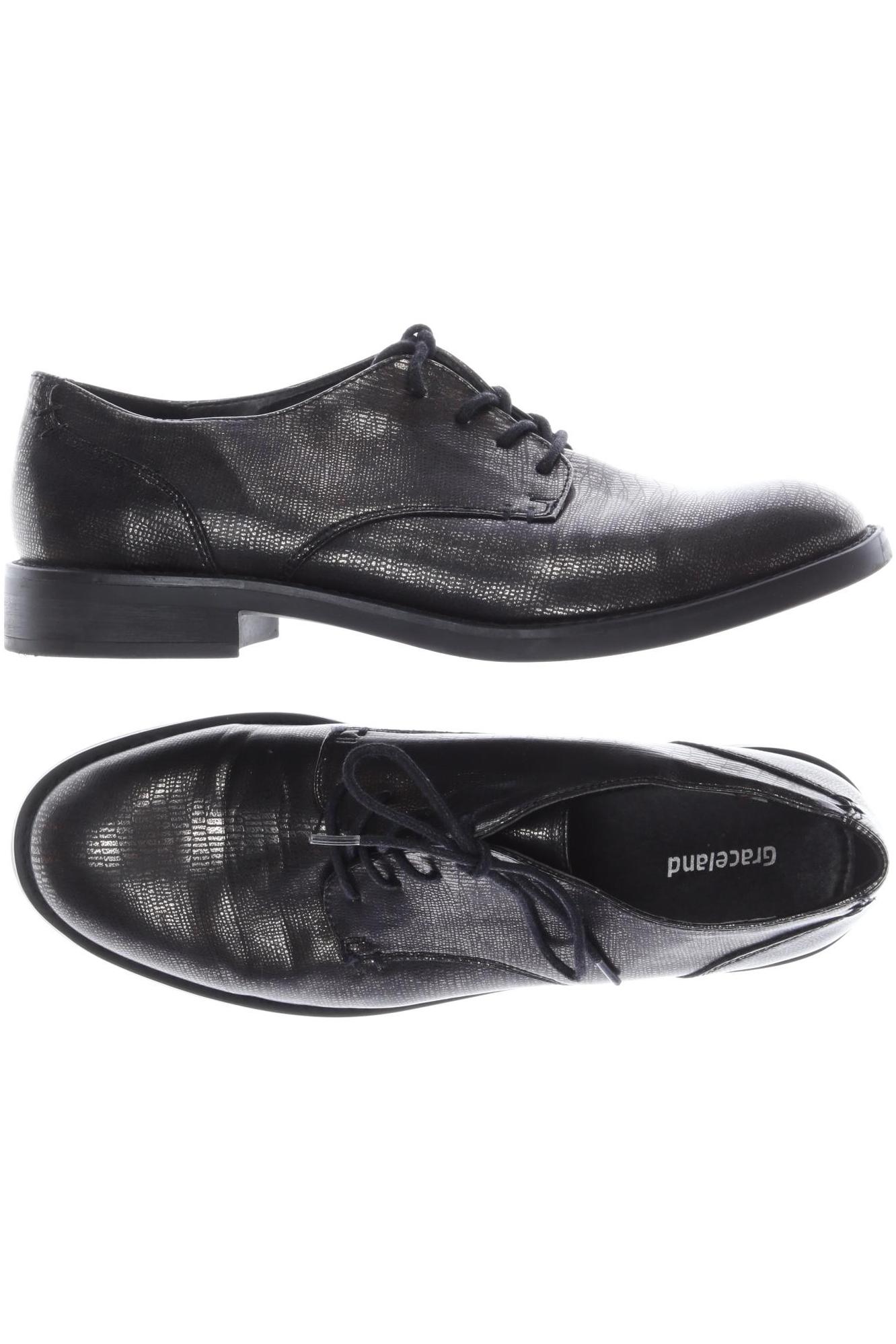 

Graceland Damen Halbschuh, schwarz, Gr. 40