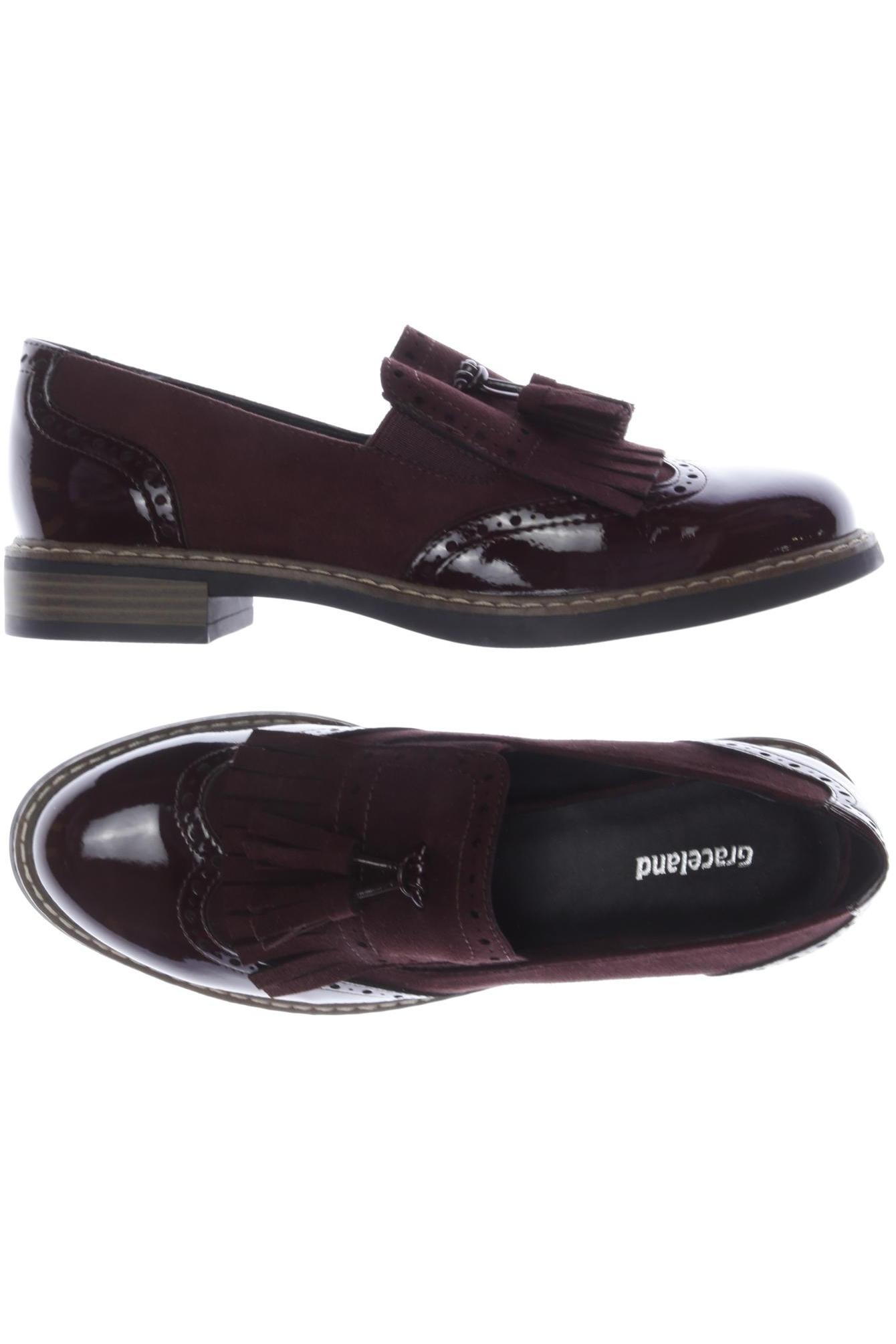 

Graceland Damen Halbschuh, bordeaux, Gr. 38