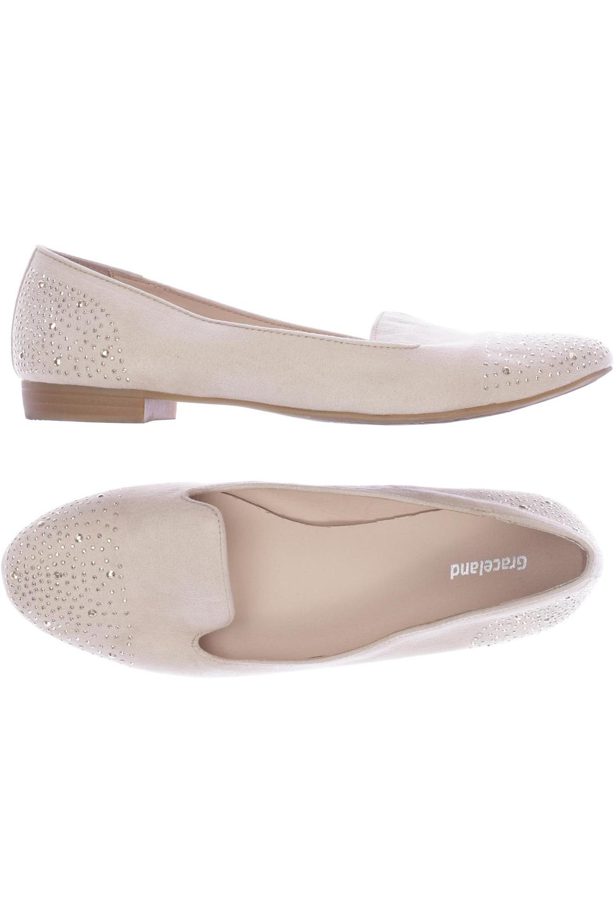 

Graceland Damen Halbschuh, beige, Gr. 40