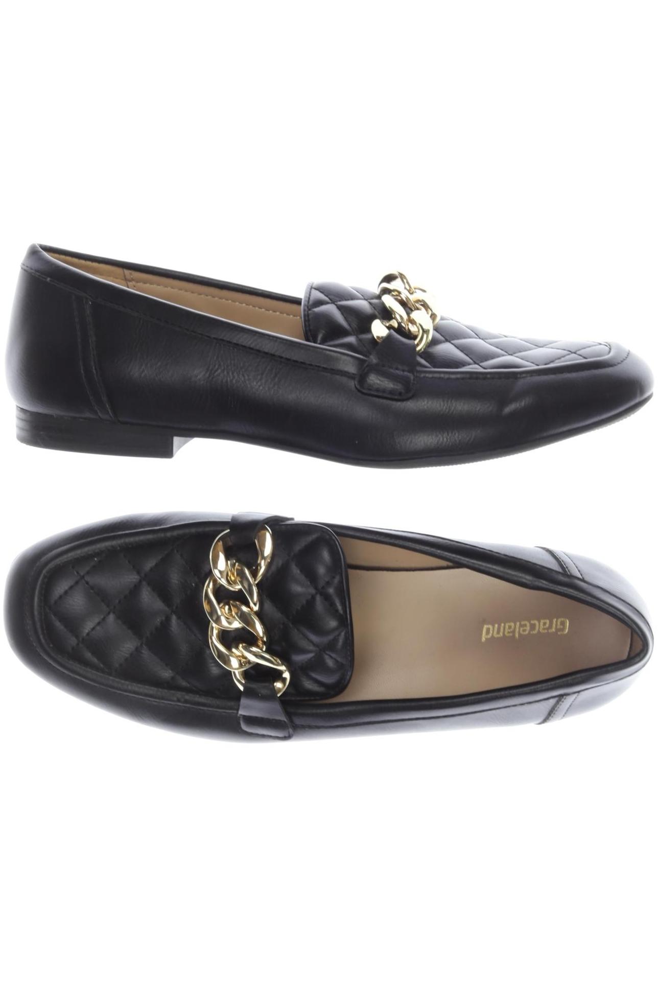 

Graceland Damen Halbschuh, schwarz, Gr. 38