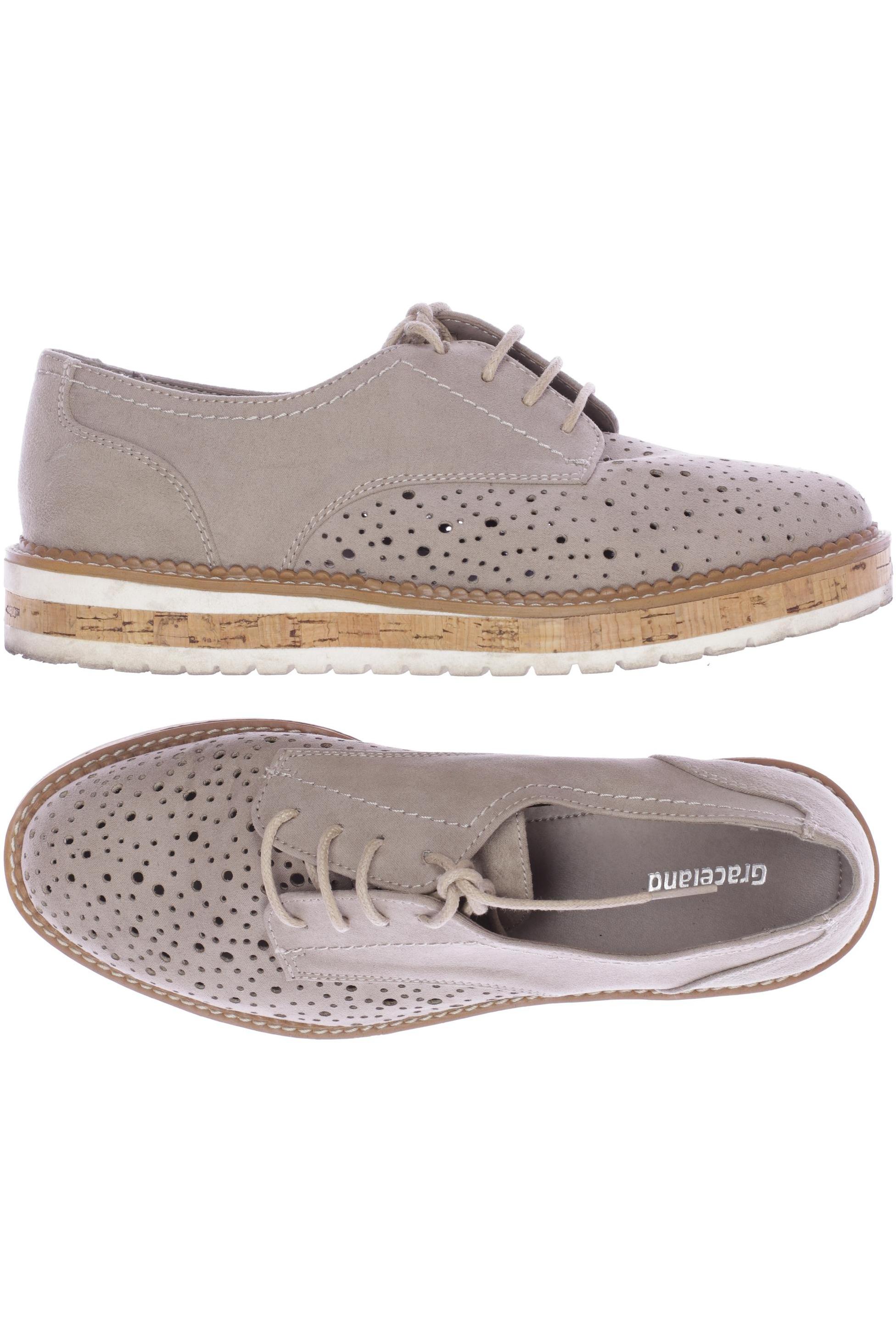 

Graceland Damen Halbschuh, beige, Gr. 37