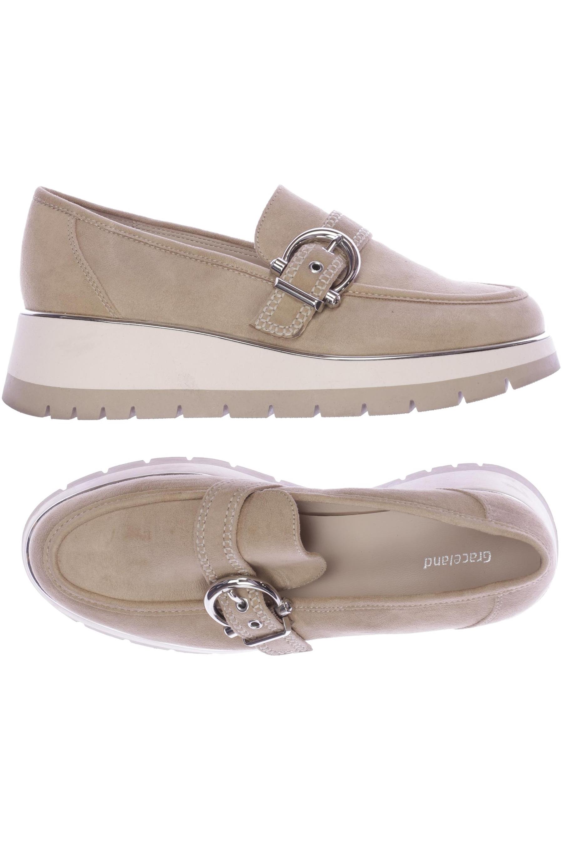 

Graceland Damen Halbschuh, beige, Gr. 41
