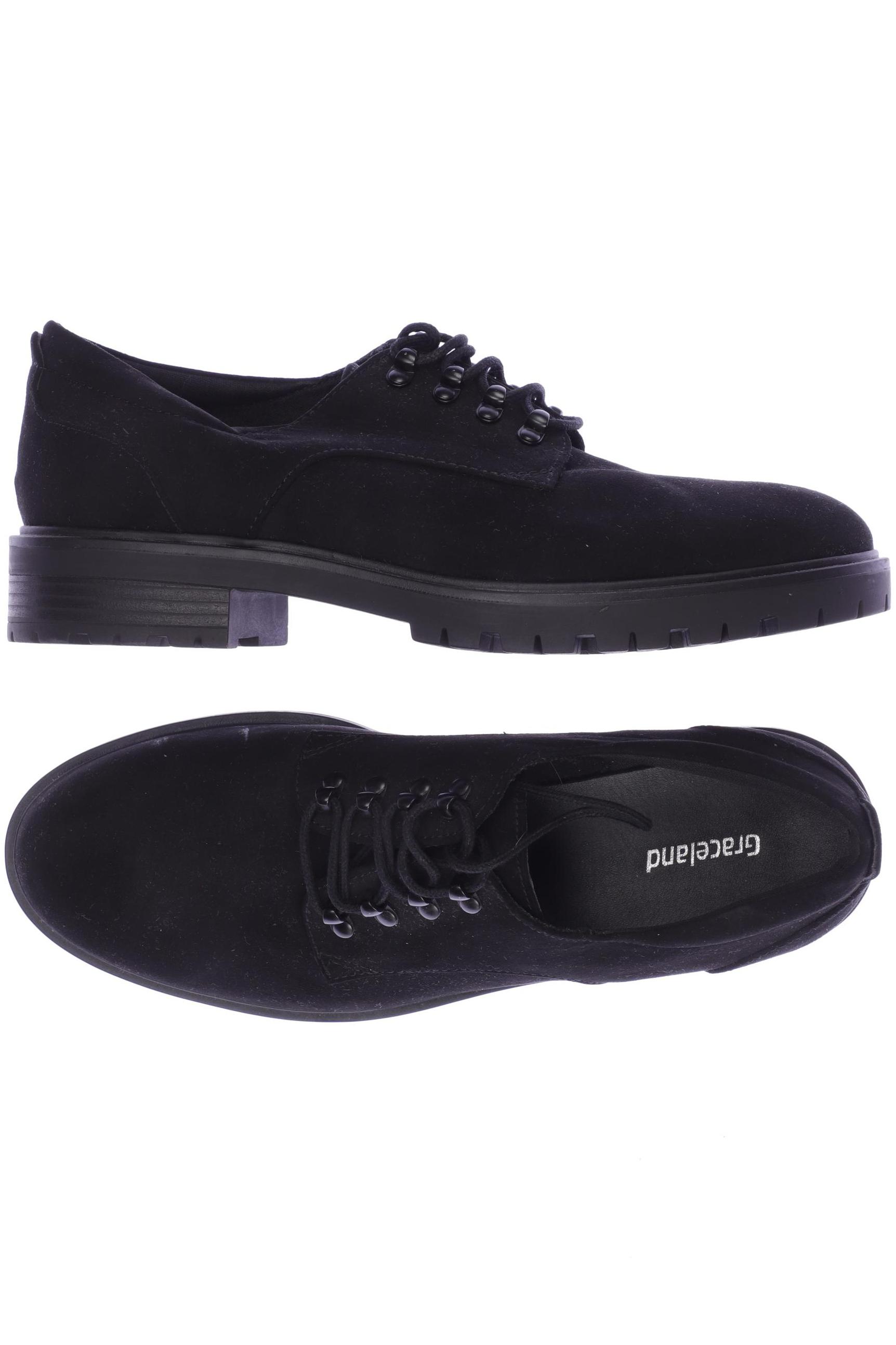 

Graceland Damen Halbschuh, schwarz, Gr. 38