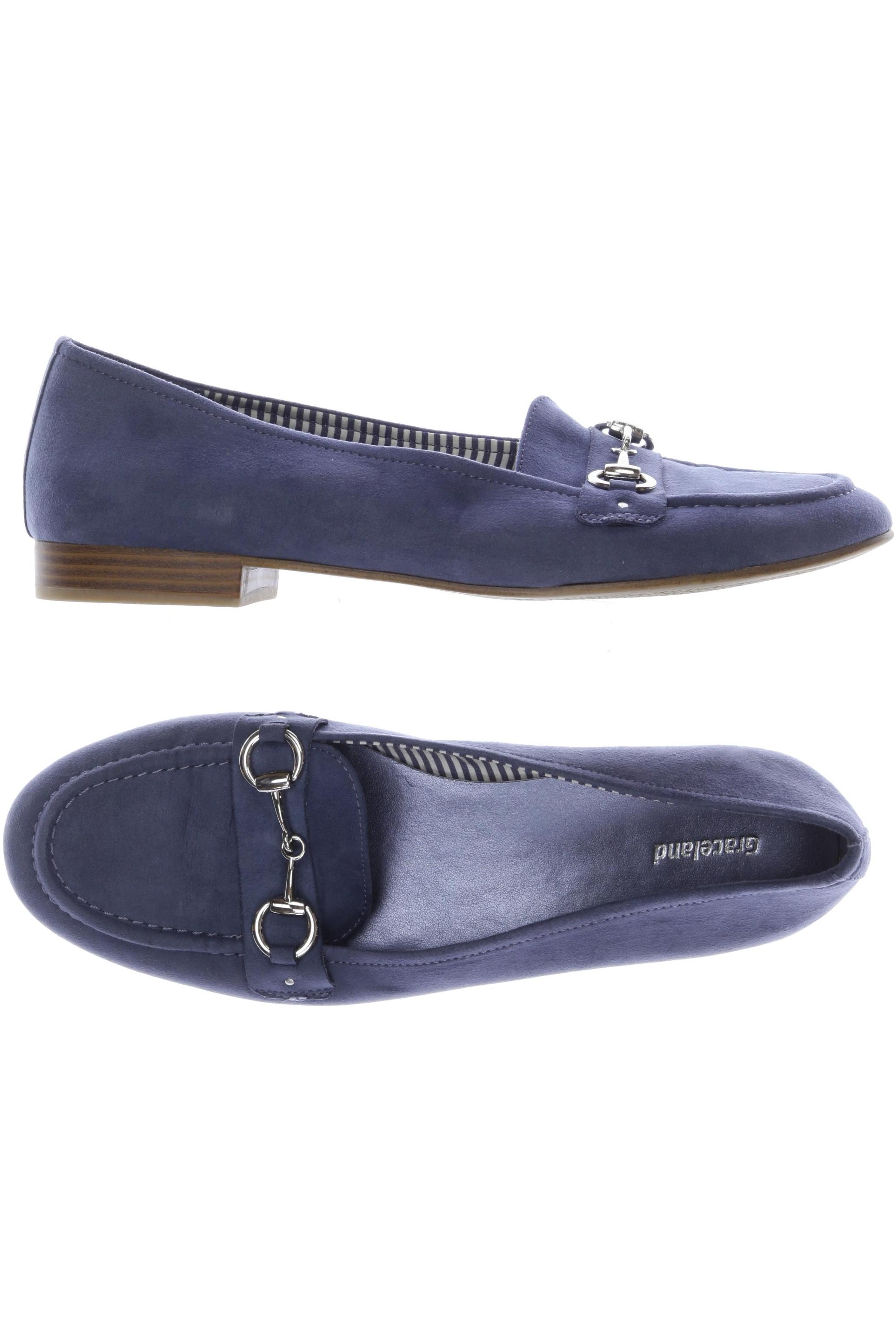 

Graceland Damen Halbschuh, blau, Gr. 41