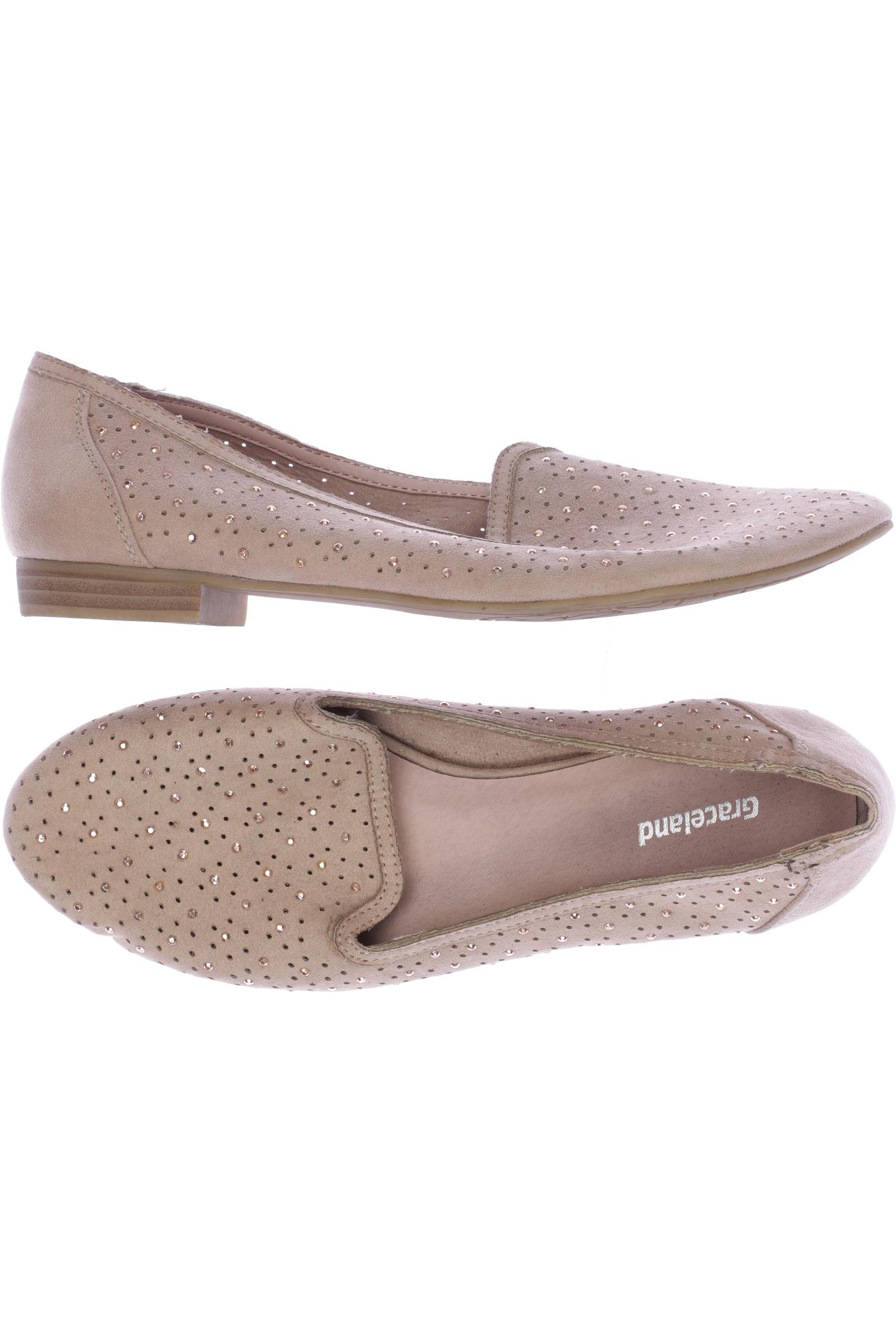 

Graceland Damen Halbschuh, beige, Gr. 38