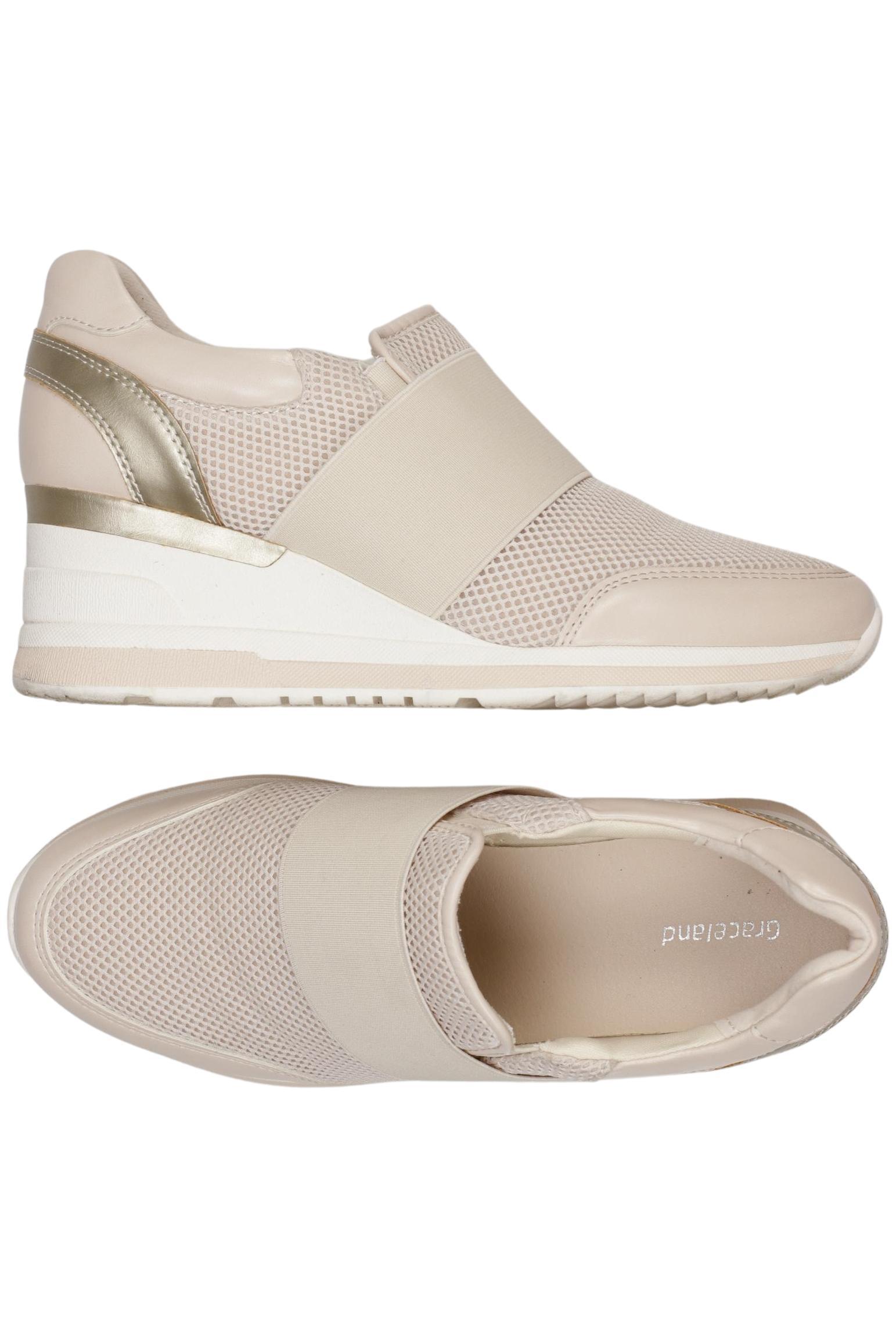 

Graceland Damen Halbschuh, beige, Gr. 40