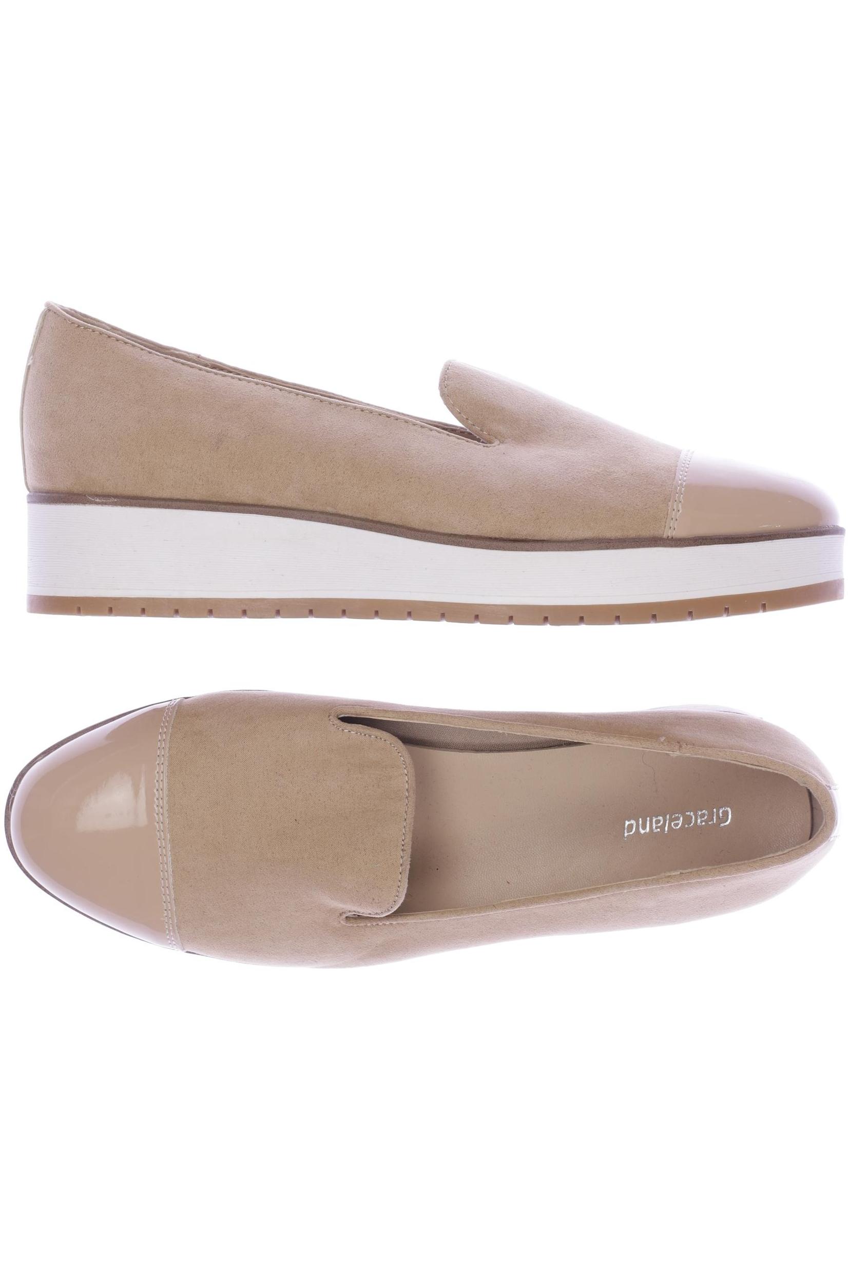 

Graceland Damen Halbschuh, beige, Gr. 39