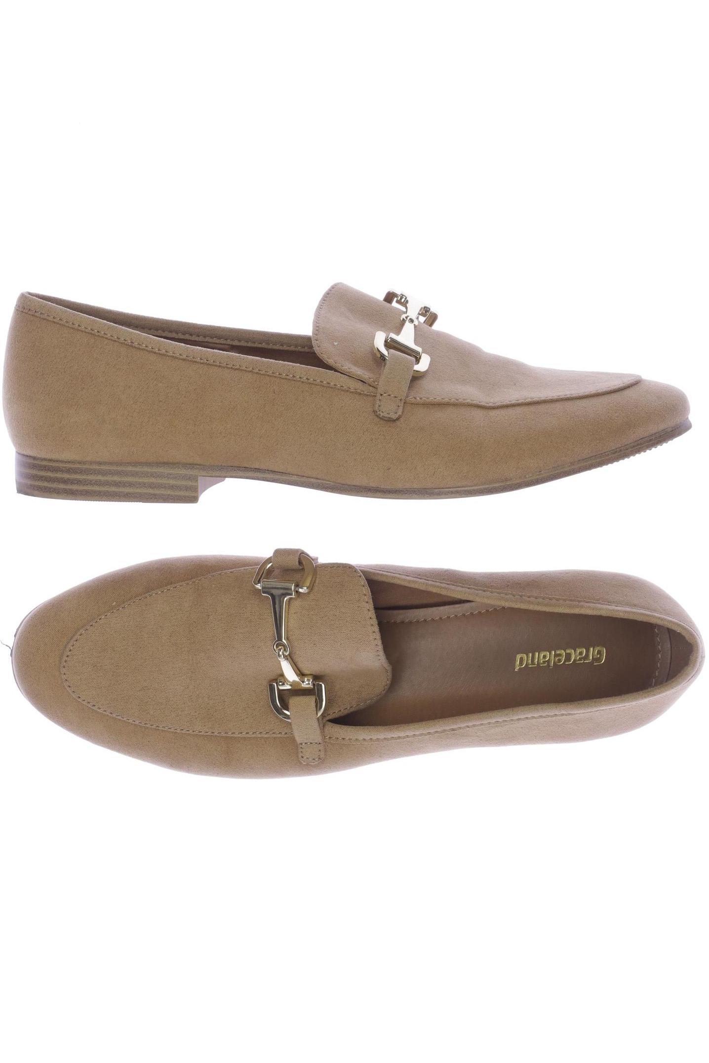 

Graceland Damen Halbschuh, beige, Gr. 38