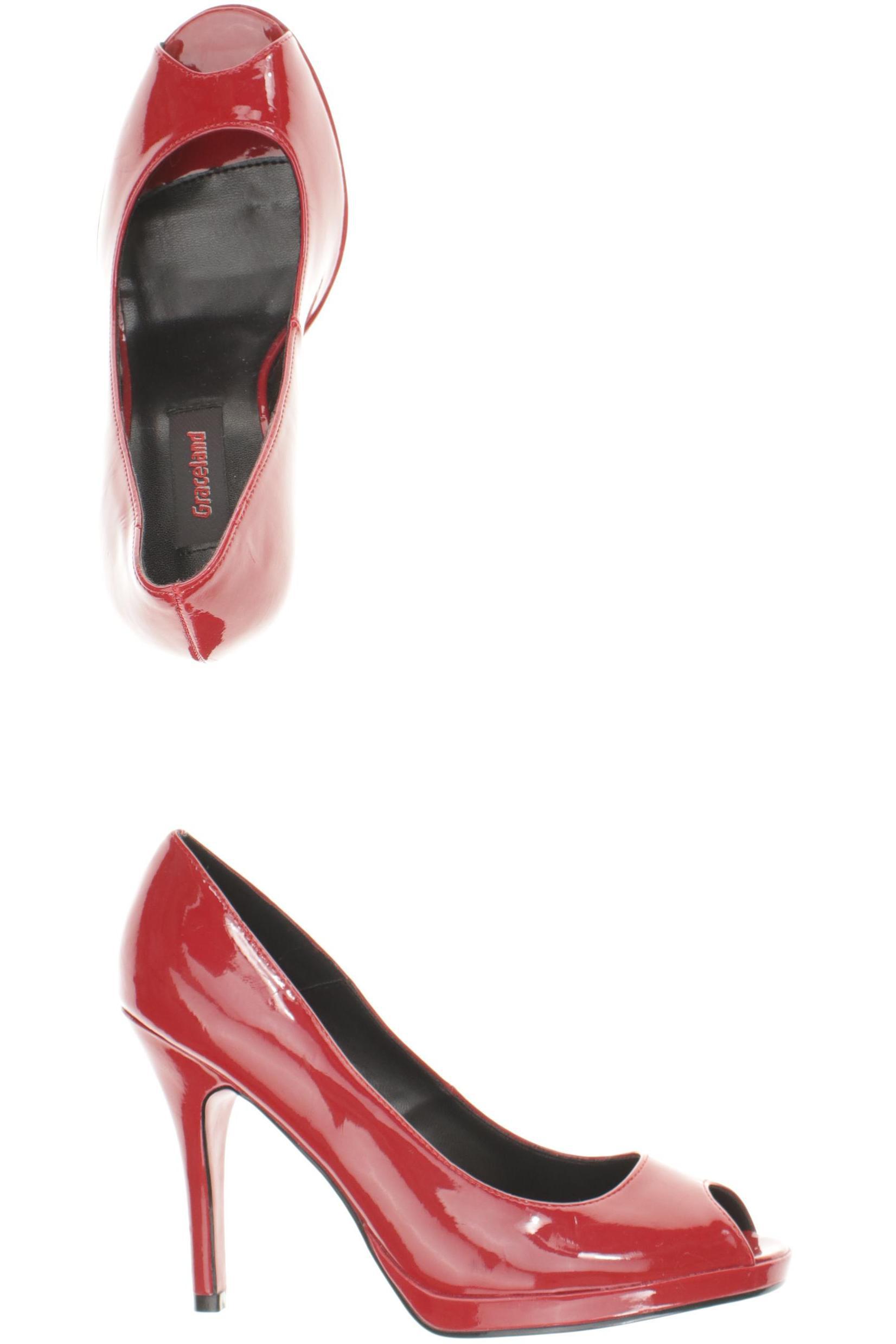 

Graceland Damen Pumps, rot, Gr. 39