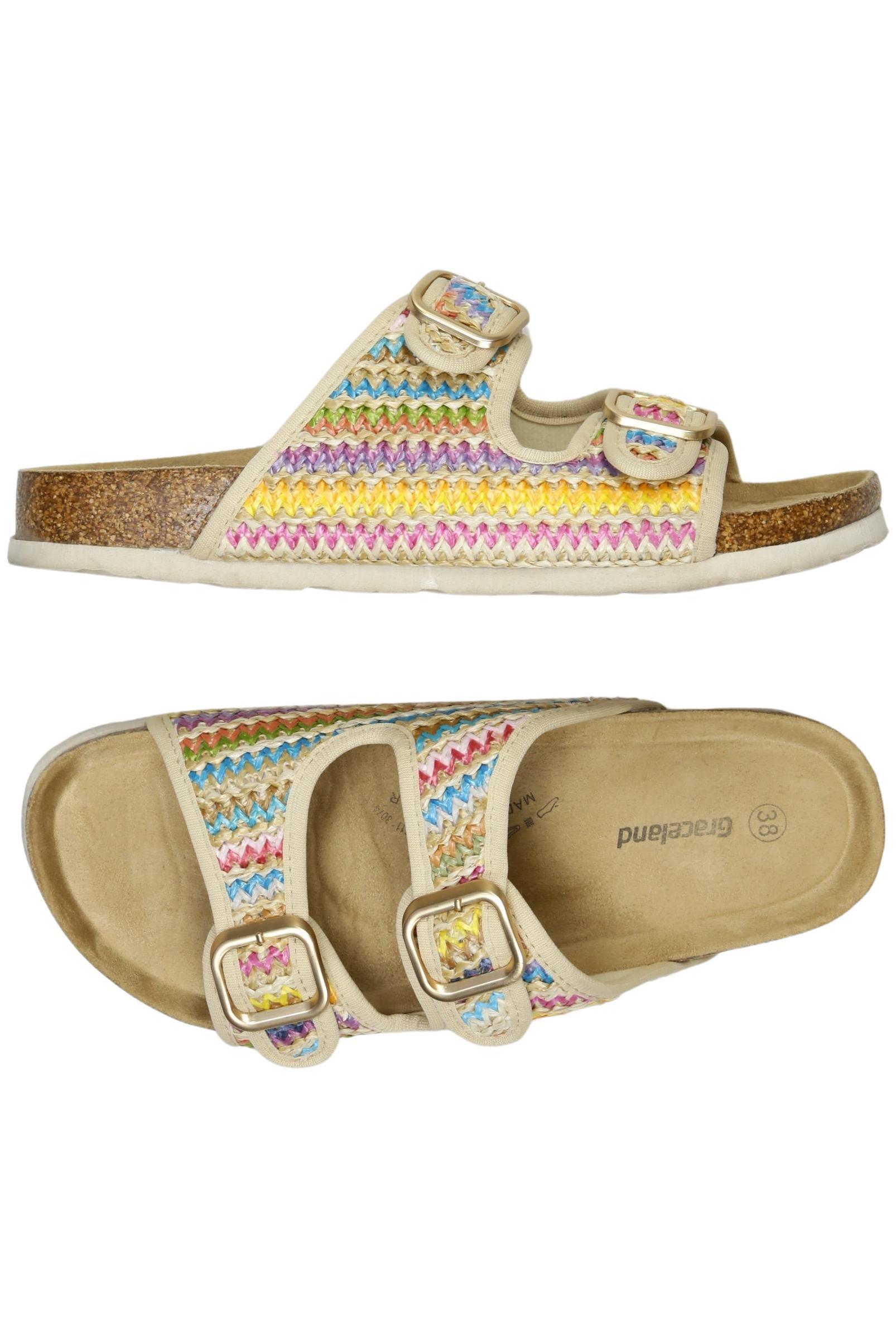 

Graceland Damen Sandale, beige, Gr. 38