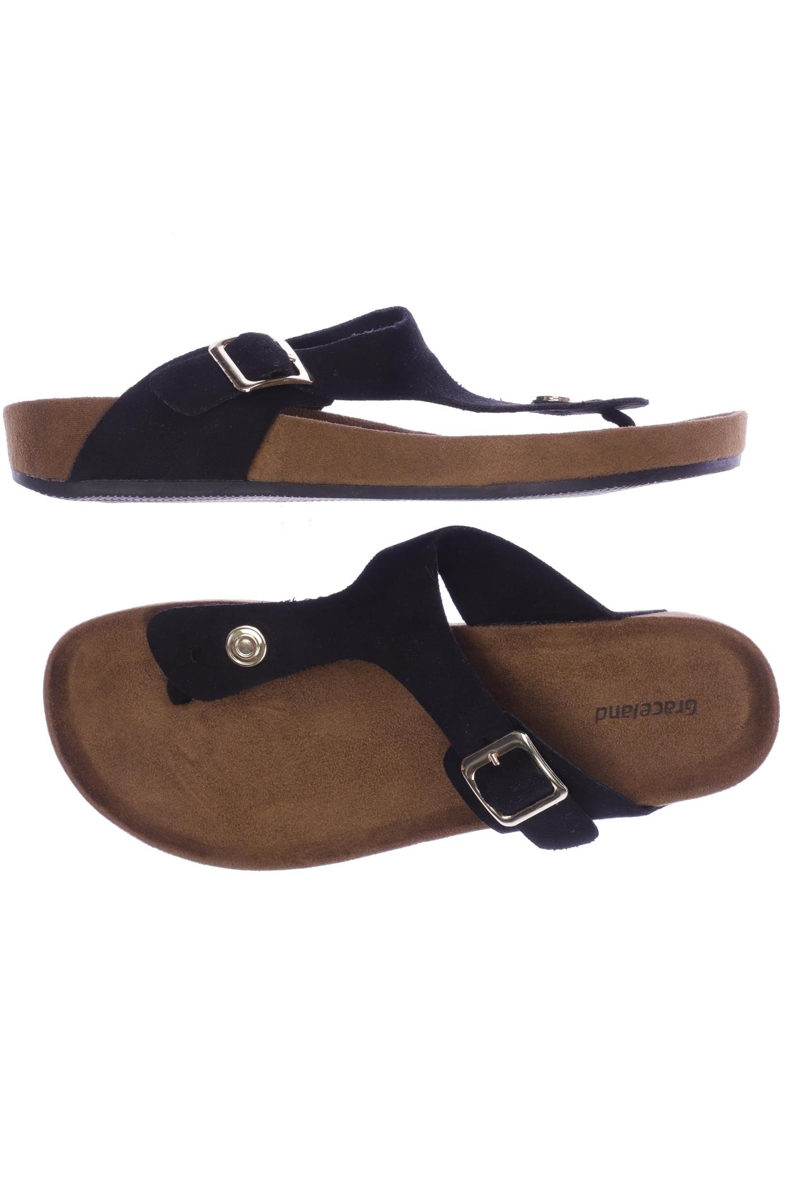 

Graceland Damen Sandale, schwarz, Gr. 38